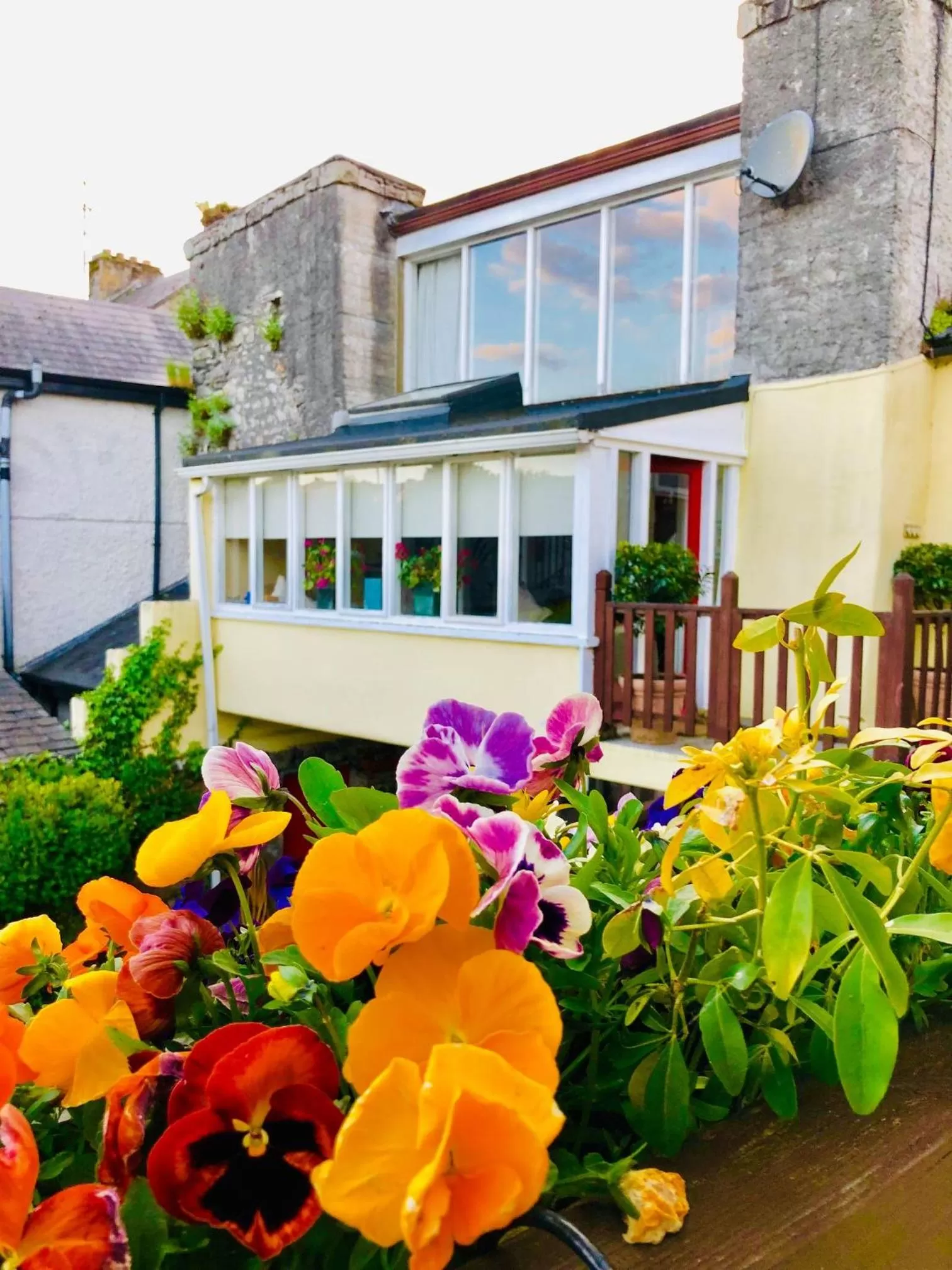 Property building in The Tower House B&B