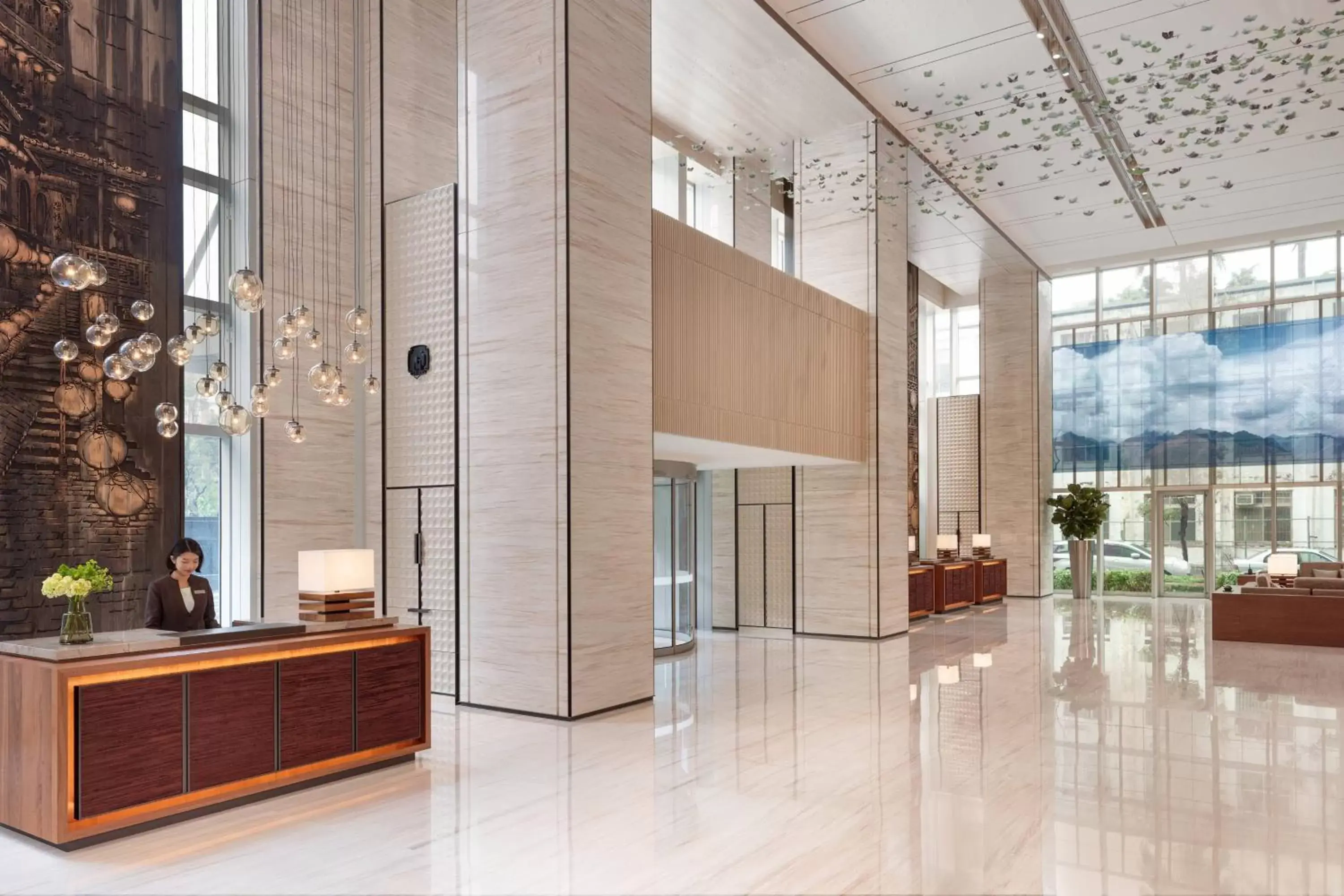 Lobby or reception in Courtyard by Marriott Taipei Downtown