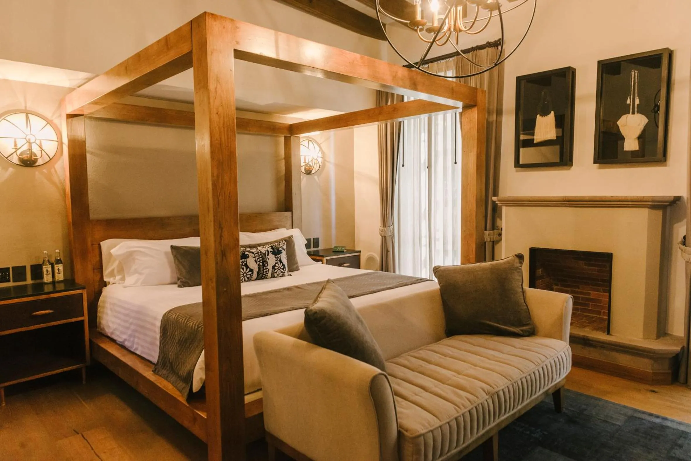 Bed in Hotel Apapacho Boutique