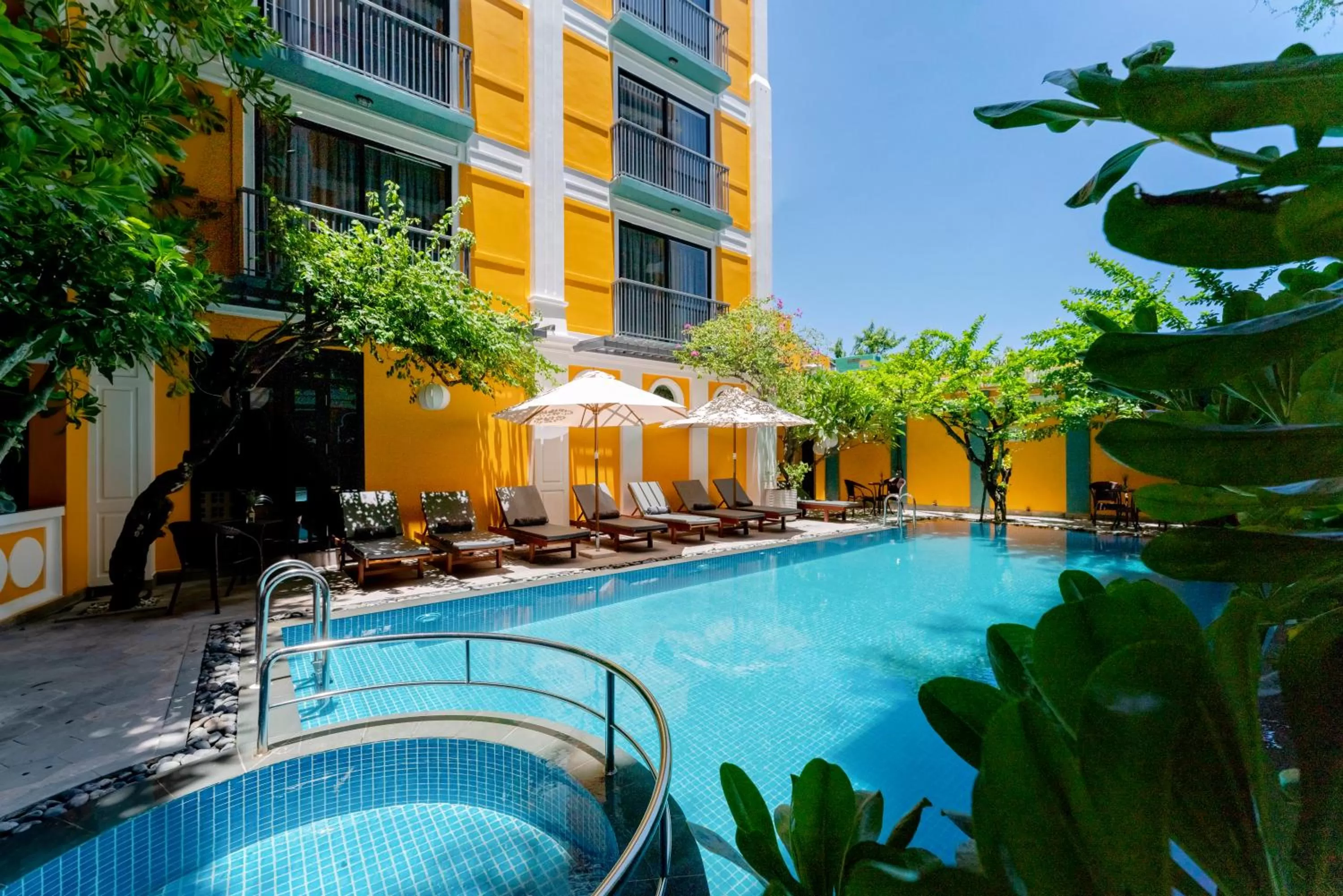 Swimming pool in Son Hoi An Boutique Hotel & Spa