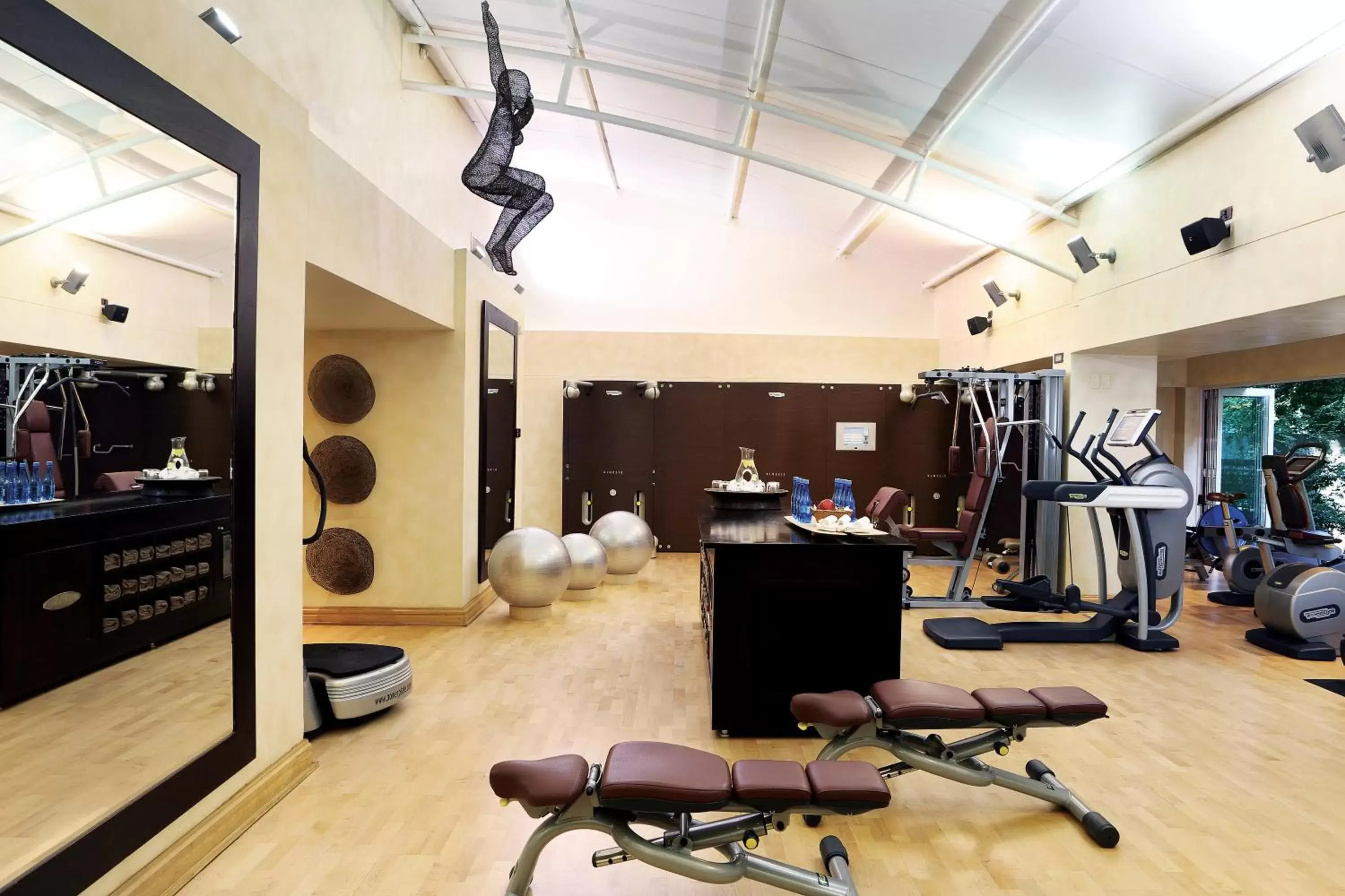 Fitness centre/facilities in Saxon Hotel, Villas & Spa