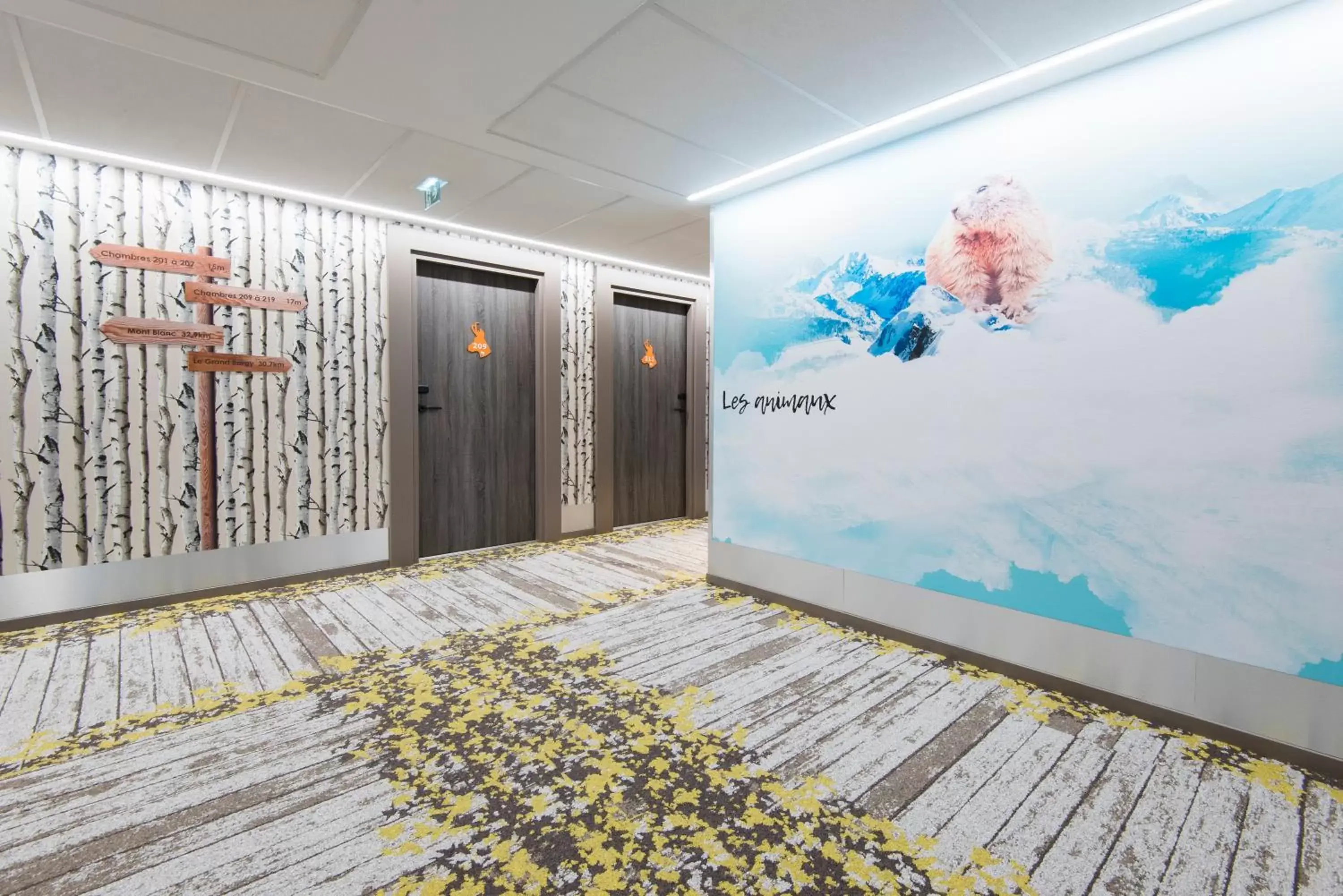 Lobby or reception in Ibis Styles Sallanches Pays du Mont-Blanc
