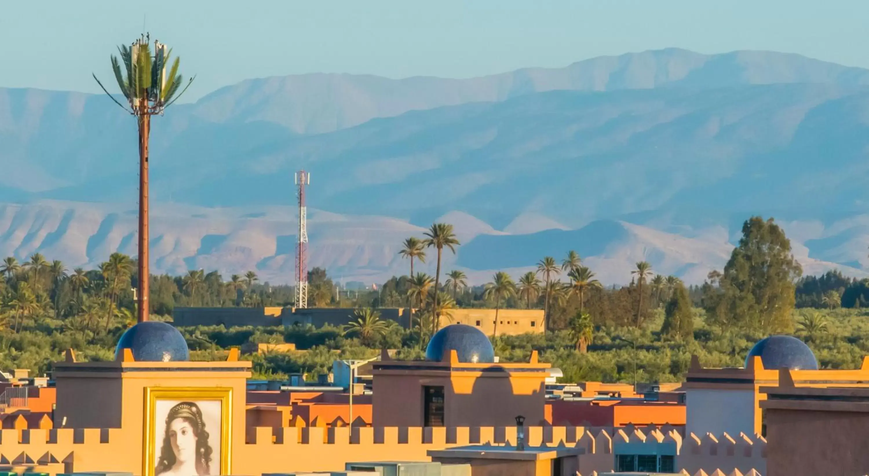 Day, Mountain View in Mogador Kasbah