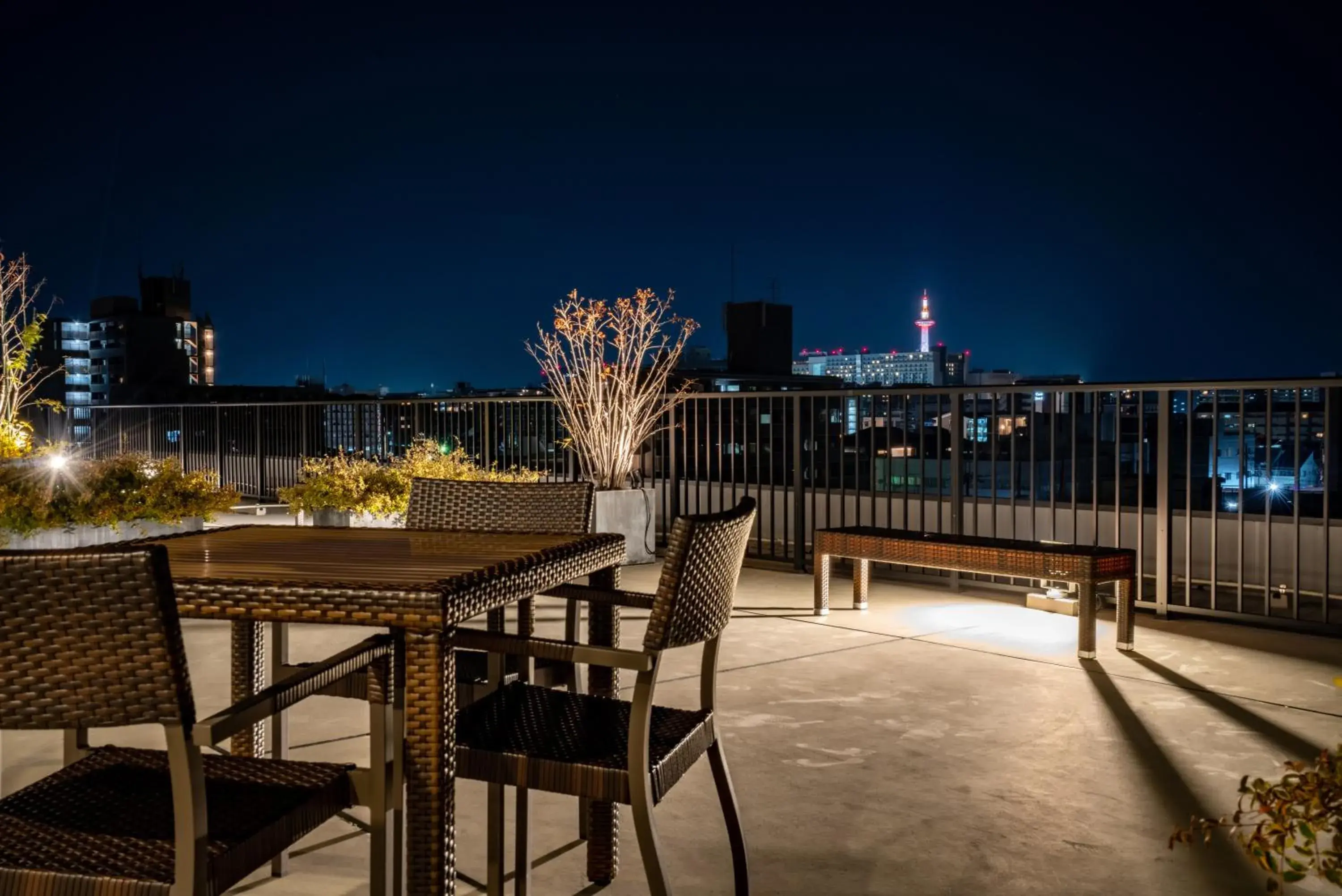 Balcony/Terrace in Randor Residential Hotel Kyoto Suites