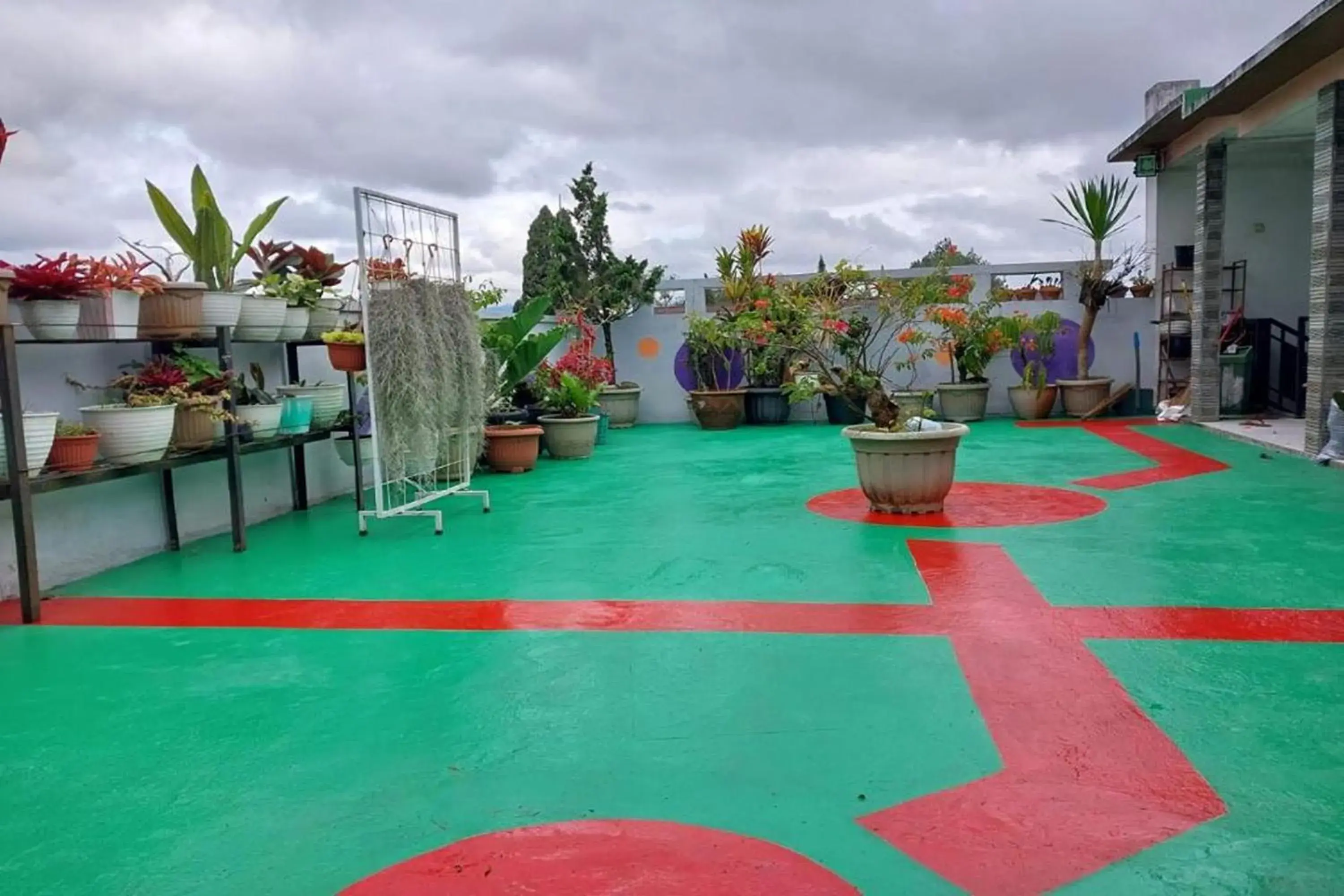 Balcony/Terrace, Swimming Pool in Villa Buana Graha Syariah