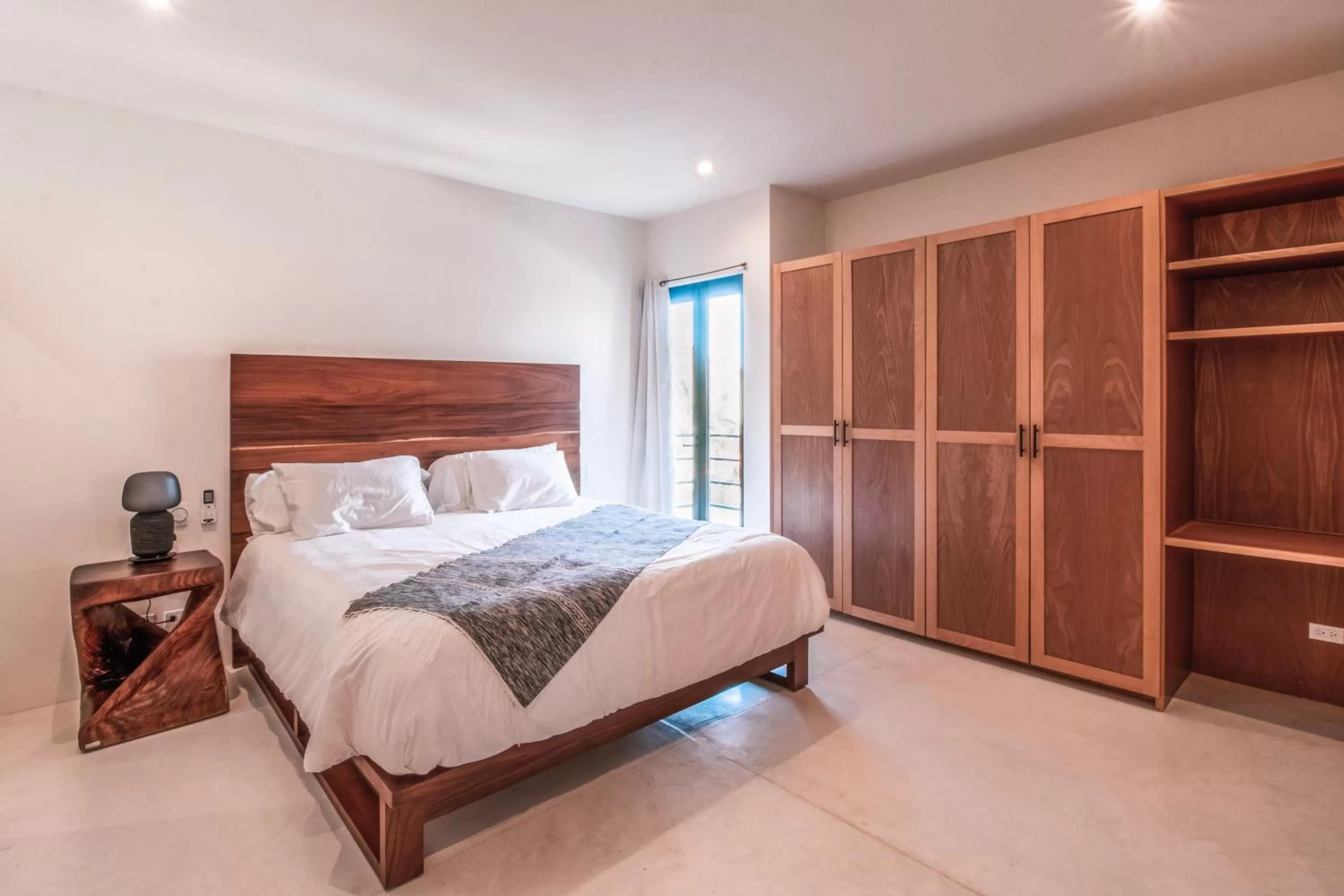 Bed in Cerritos Surf Residences