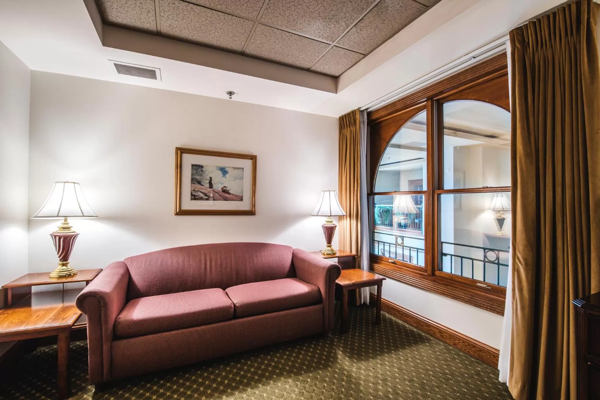 Seating area in The Pollard Hotel