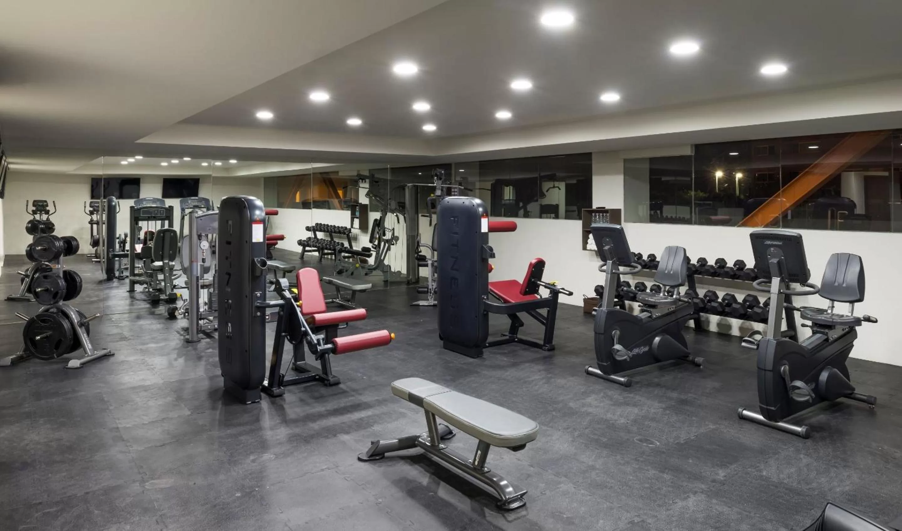 Fitness centre/facilities in Real Inn Celaya