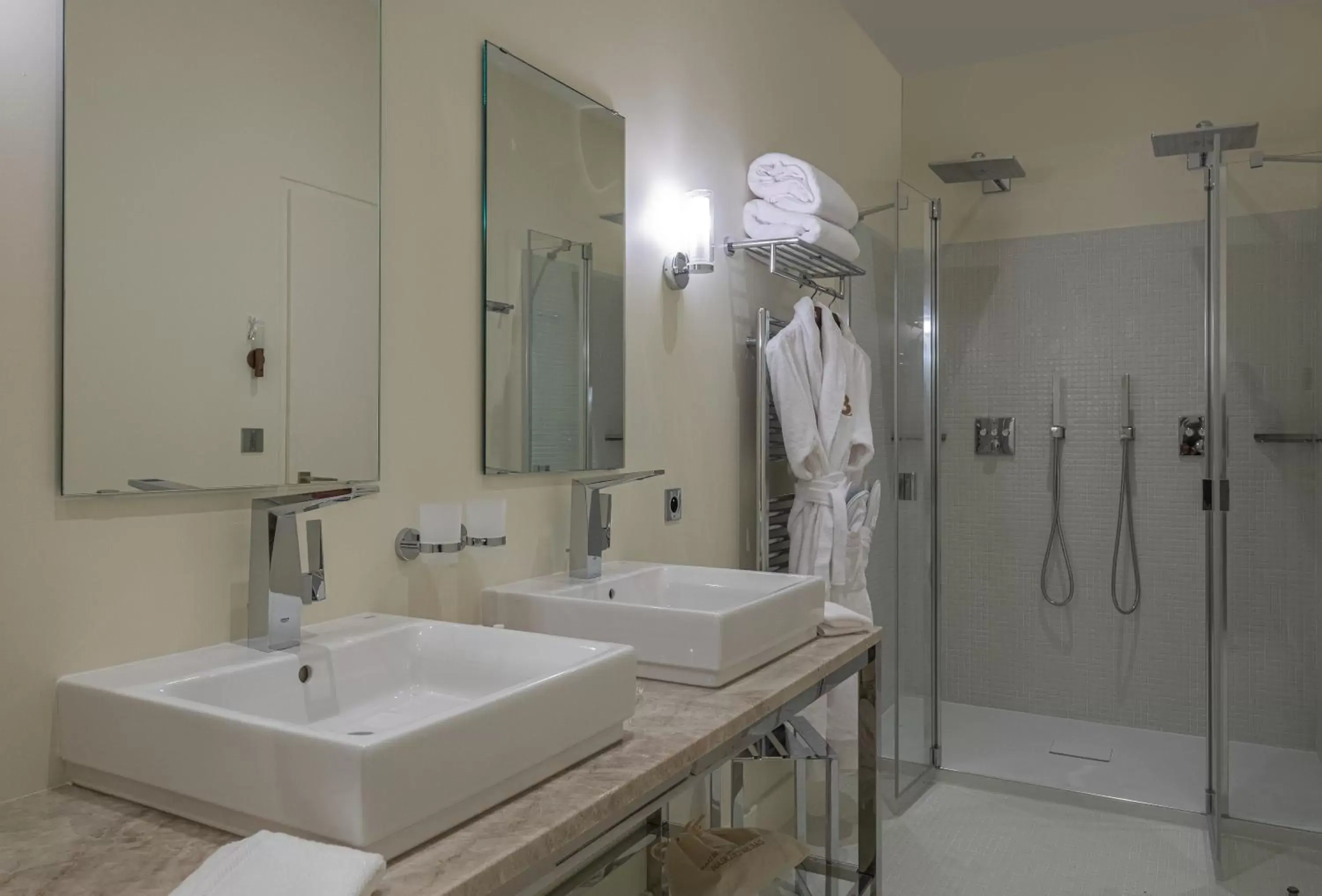 Bathroom in La Borde en Sologne Château & Spa