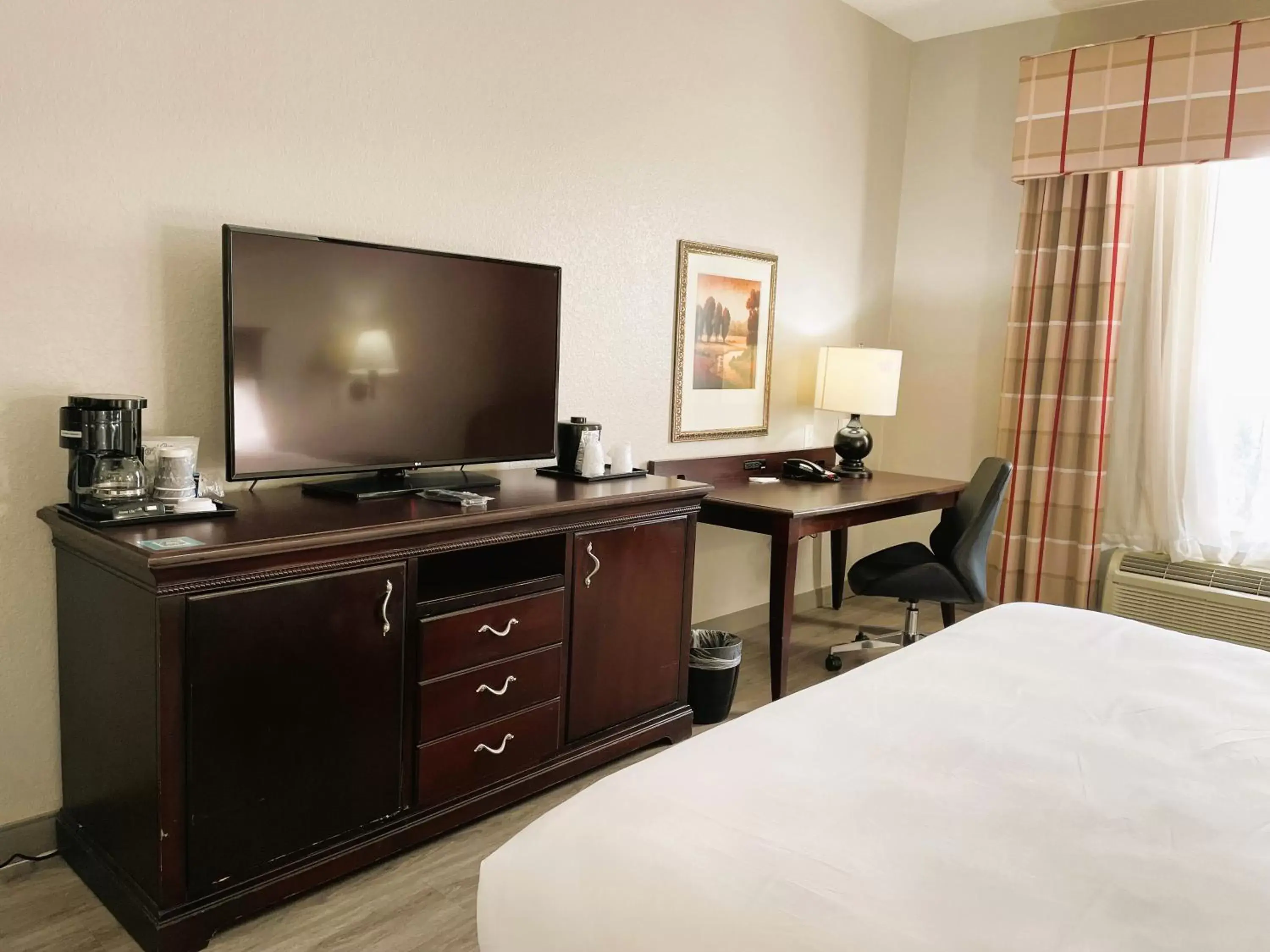 Bed, TV/Entertainment Center in Country Inn & Suites by Radisson, Albany, GA