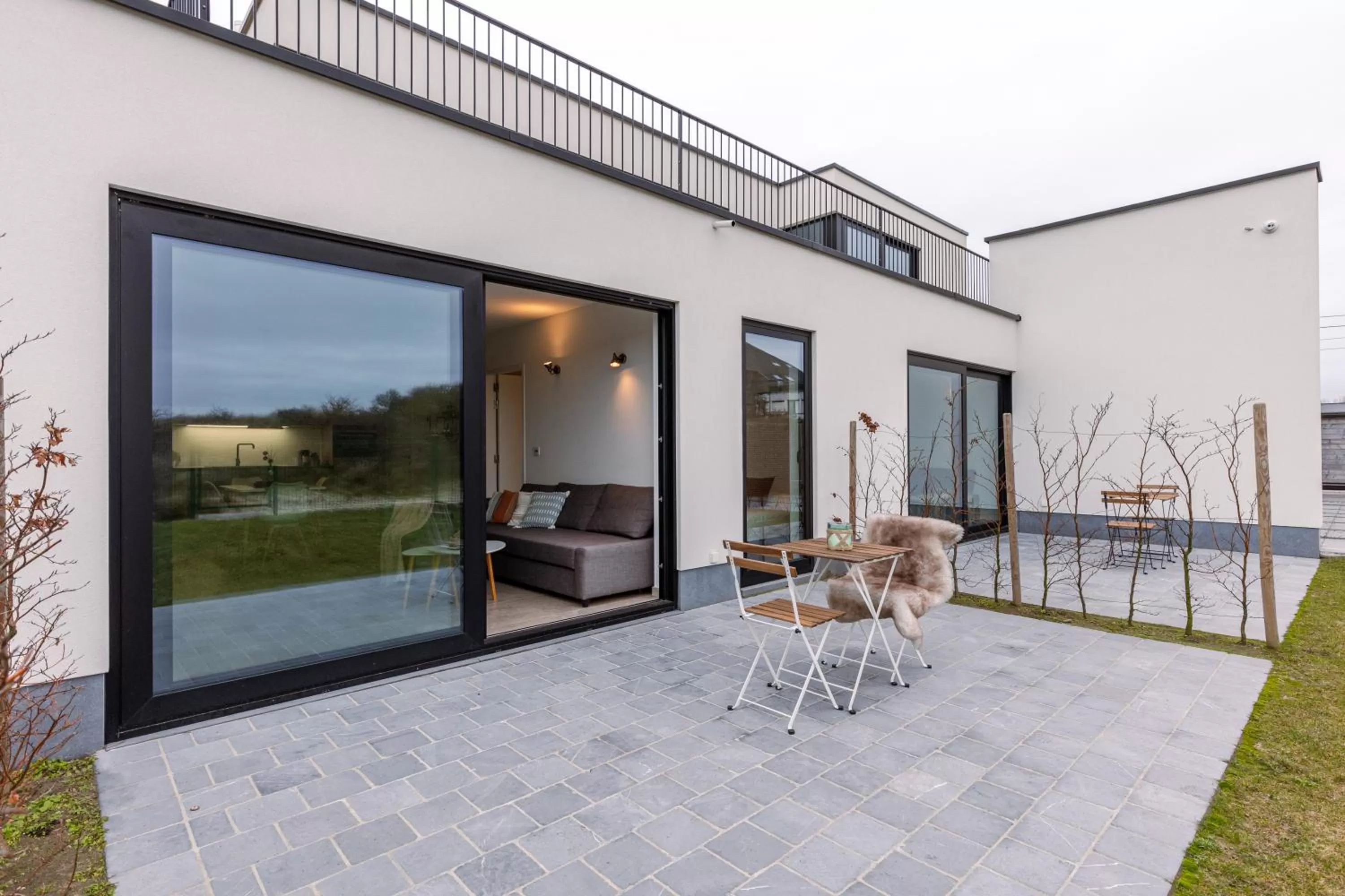 Balcony/Terrace in Whaaw Westende-bad