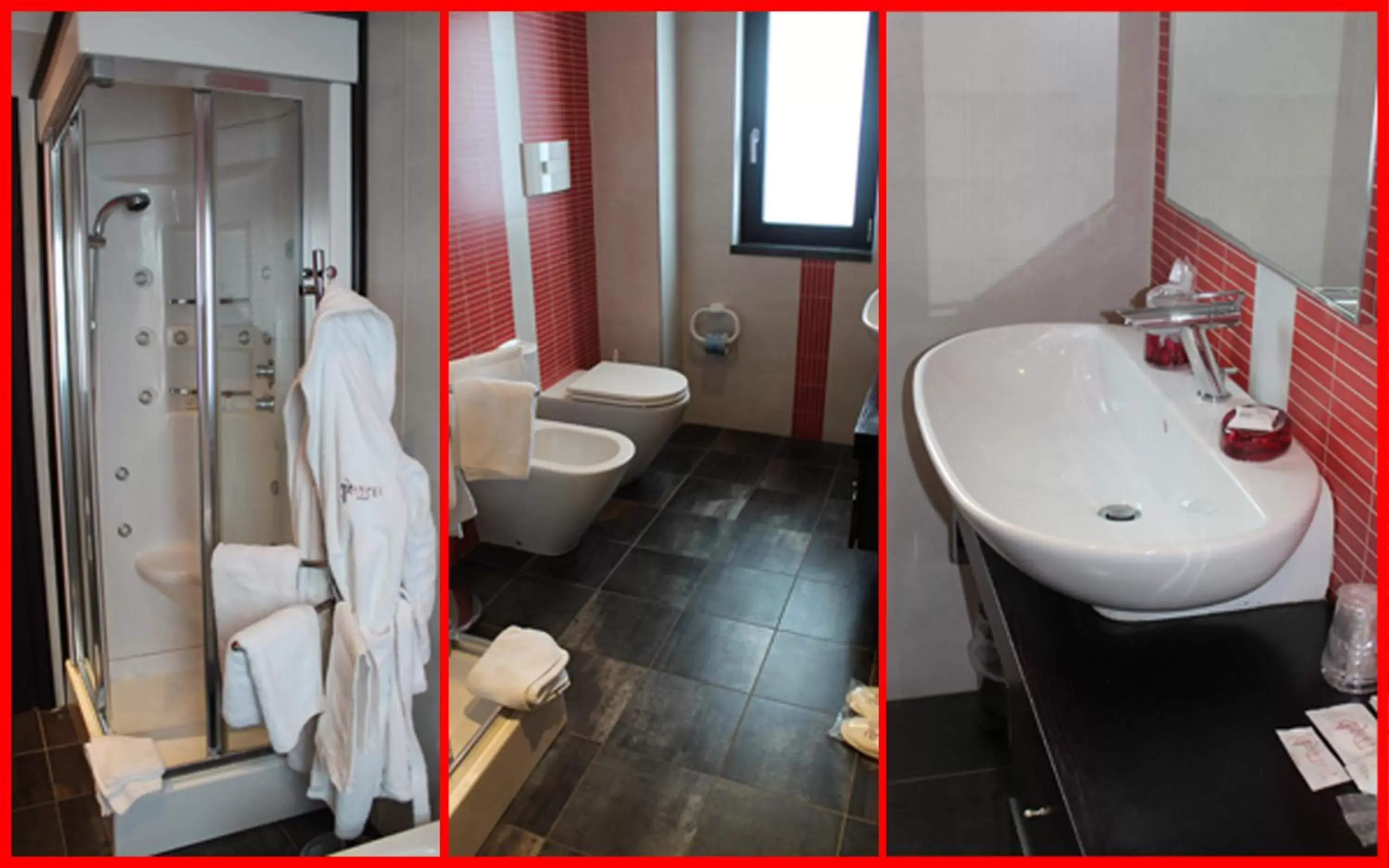 Bathroom in Abalon Pompei Resort