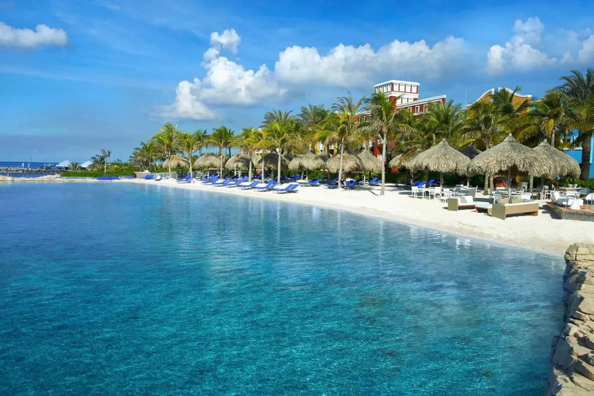 Beach in Renaissance Wind Creek Curacao Resort