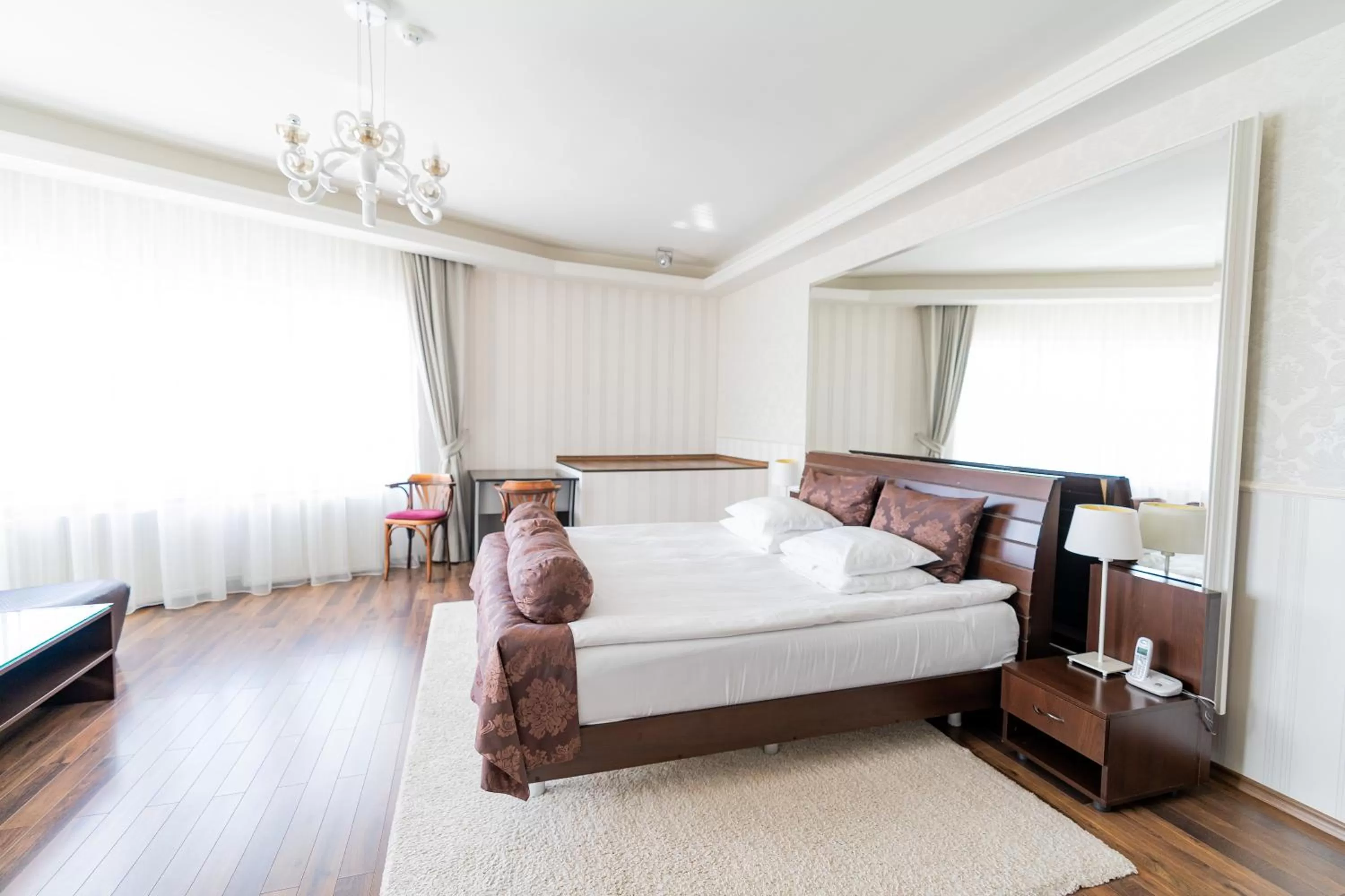 Bed in Hotel Belvedere