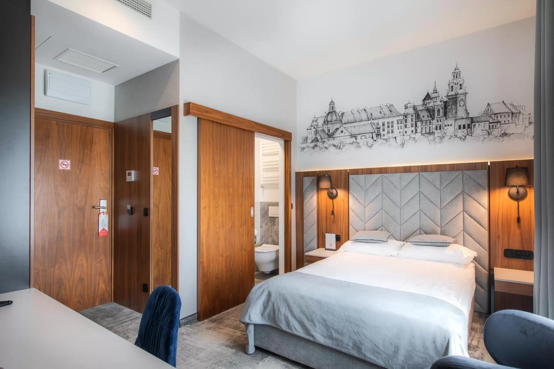 Bed in Focus Hotel Premium Kraków