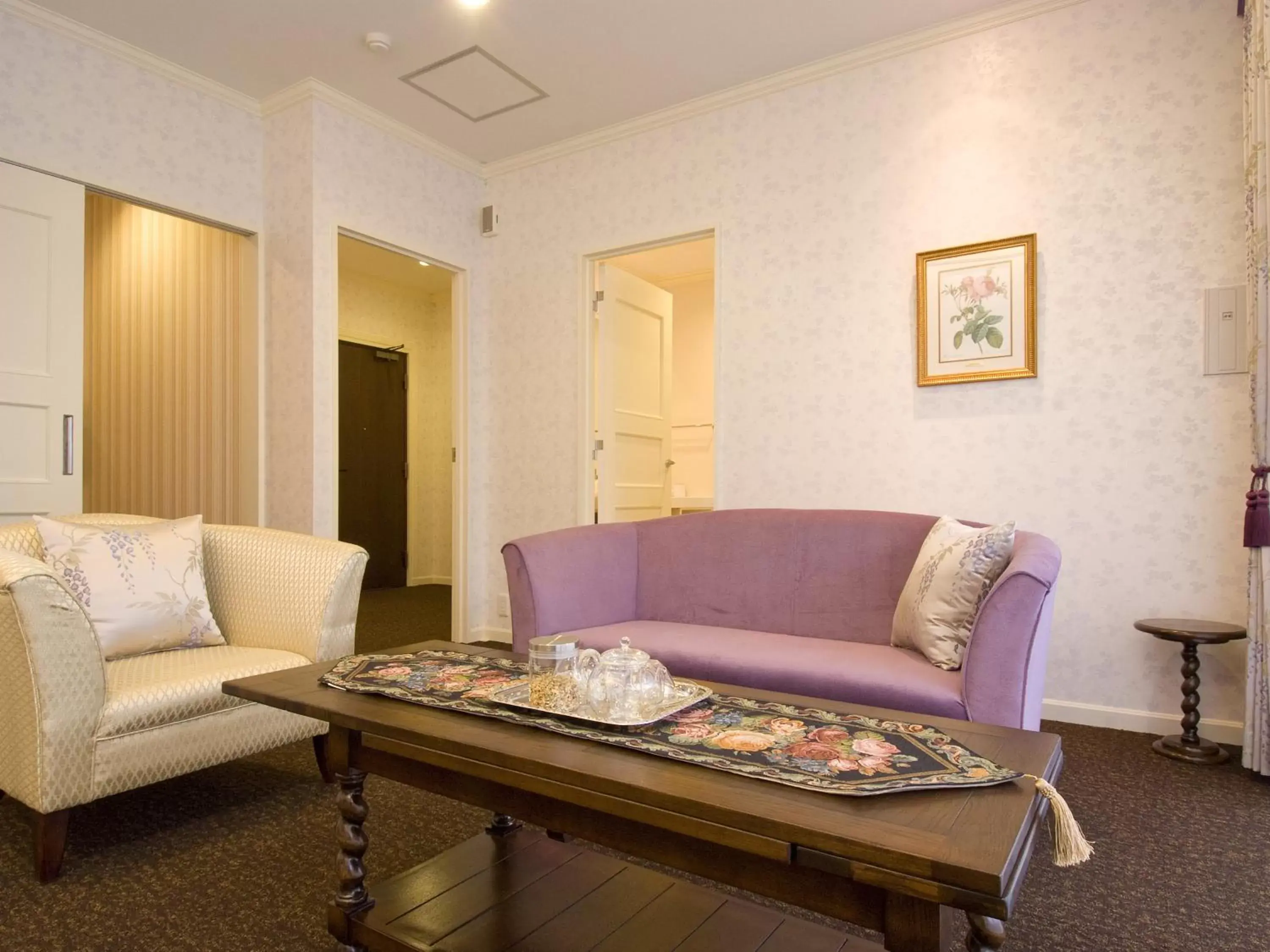 Living room, Seating Area in Wellness Forest Nasu