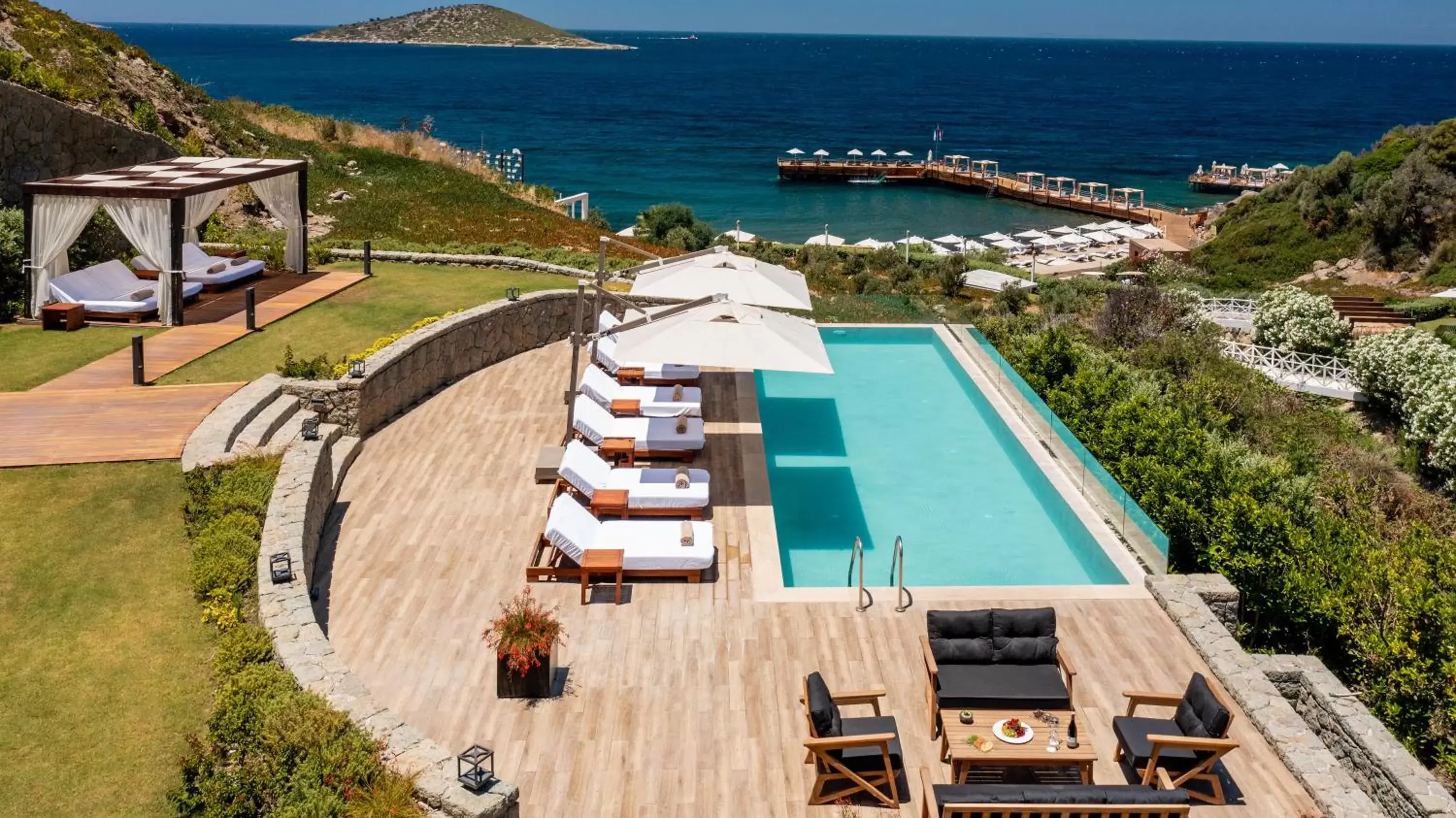 Day, Bird's-eye View in Sirene Luxury Hotel Bodrum