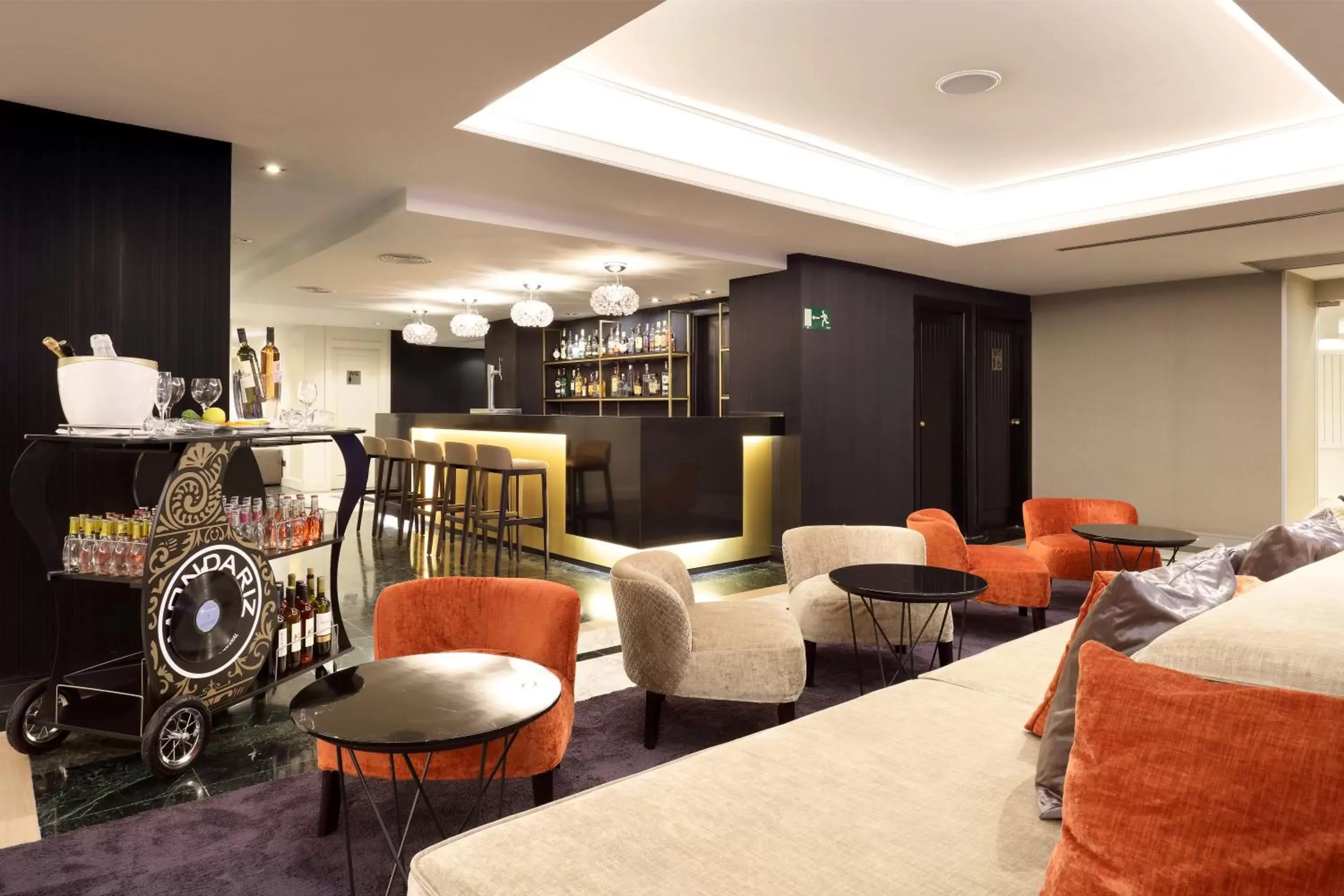 Lounge or bar in Eurostars Rey Don Jaime