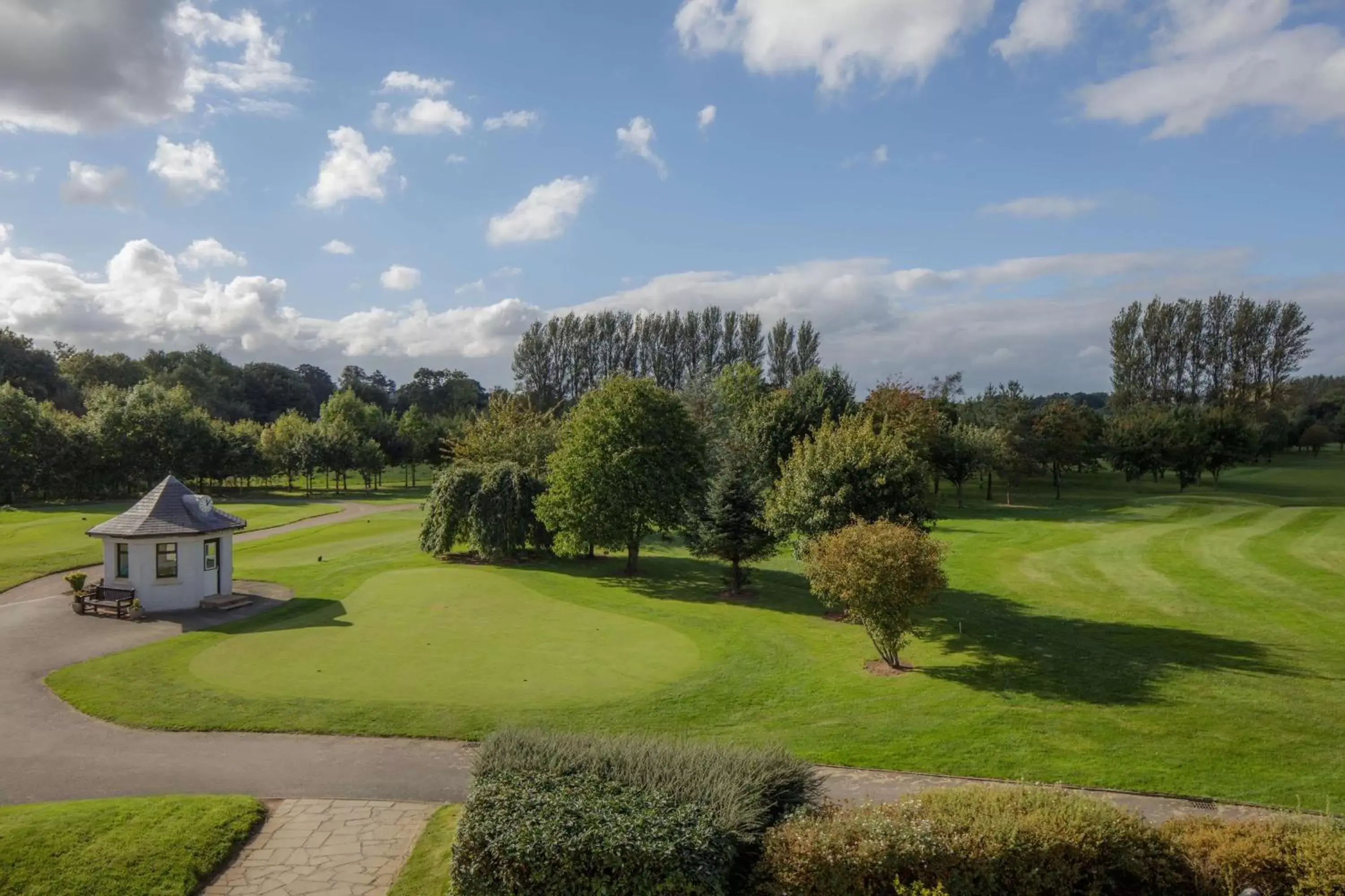 Golfcourse in Hilton Belfast Templepatrick