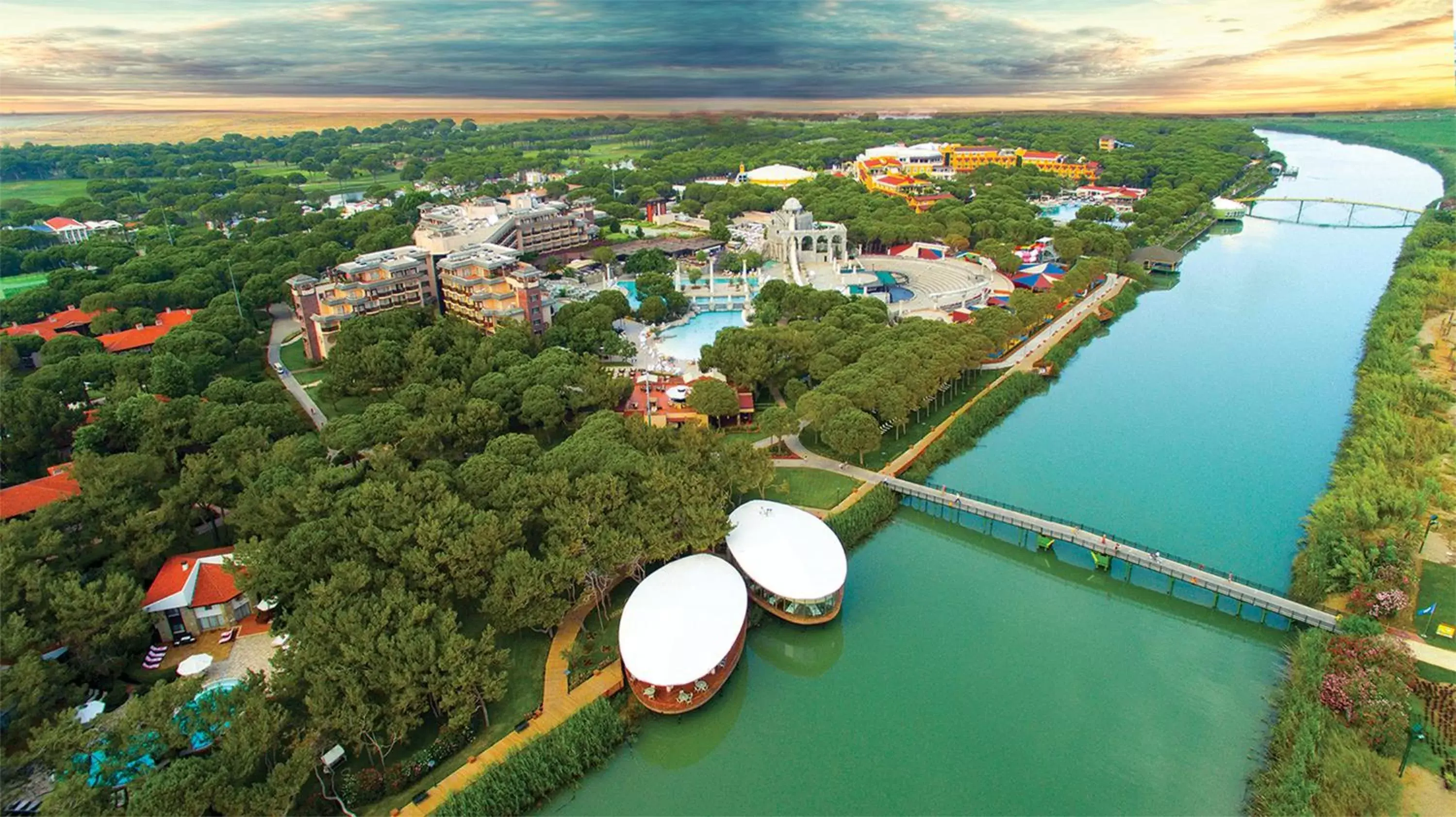 Bird's eye view in Xanadu Resort - High Class All Inclusive Bird's eye view in Xanadu Resort - High Class All Inclusive