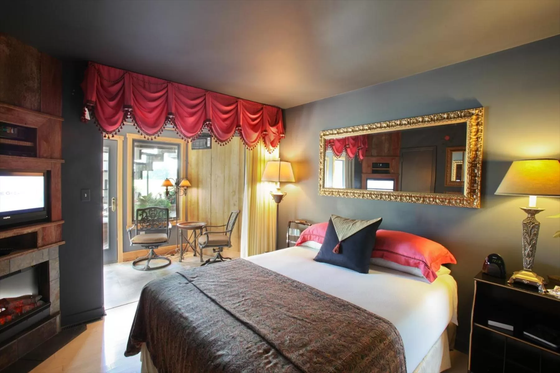 Bed in Twin Pine Manor