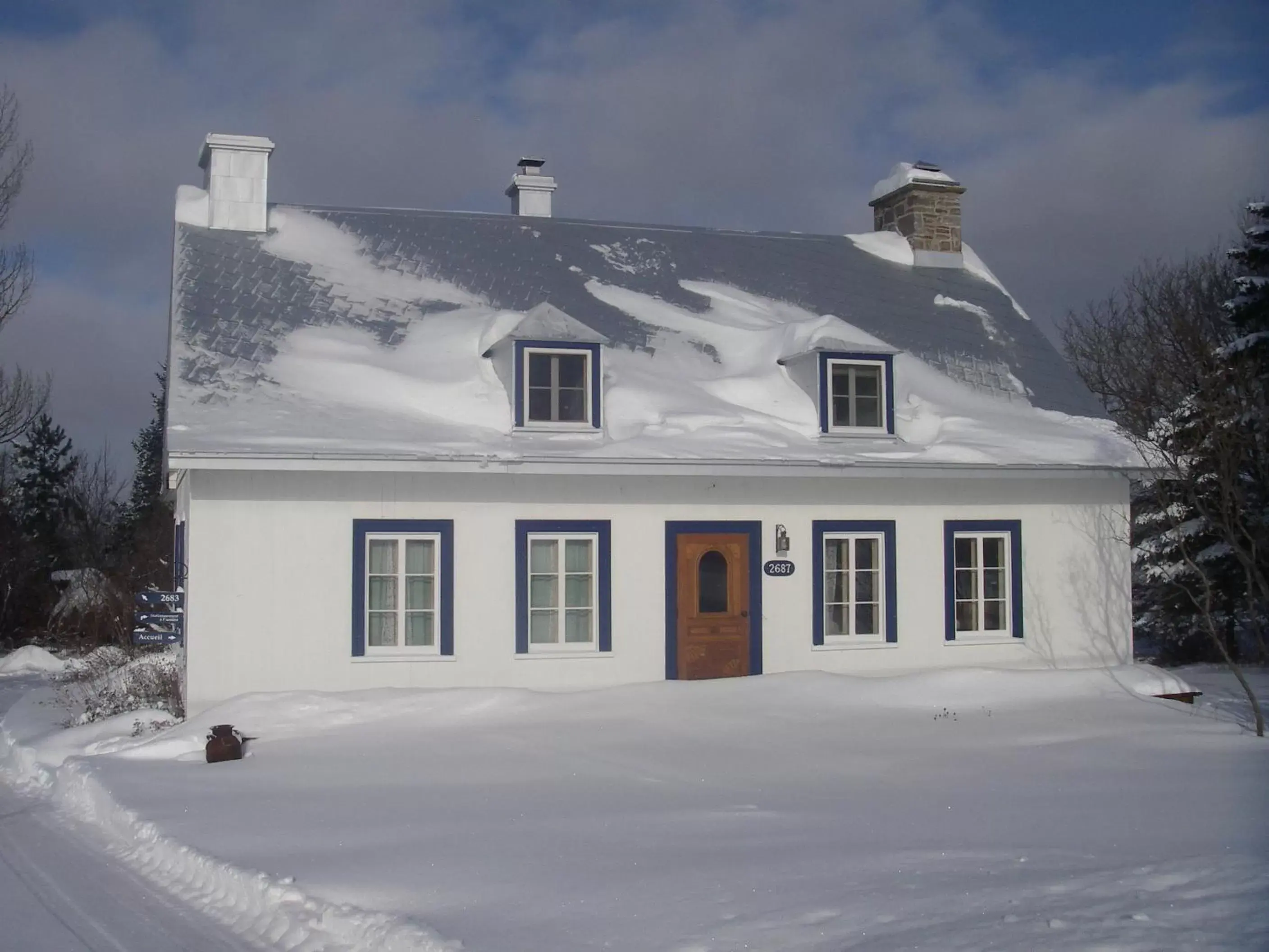 Winter in Au Vieux Foyer