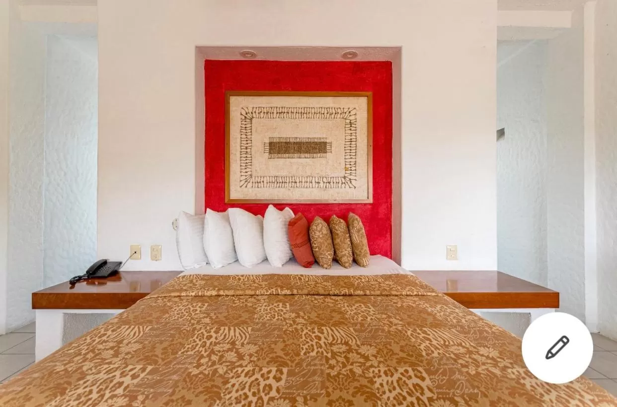 Bed in HOTEL VILLAS XAIBA