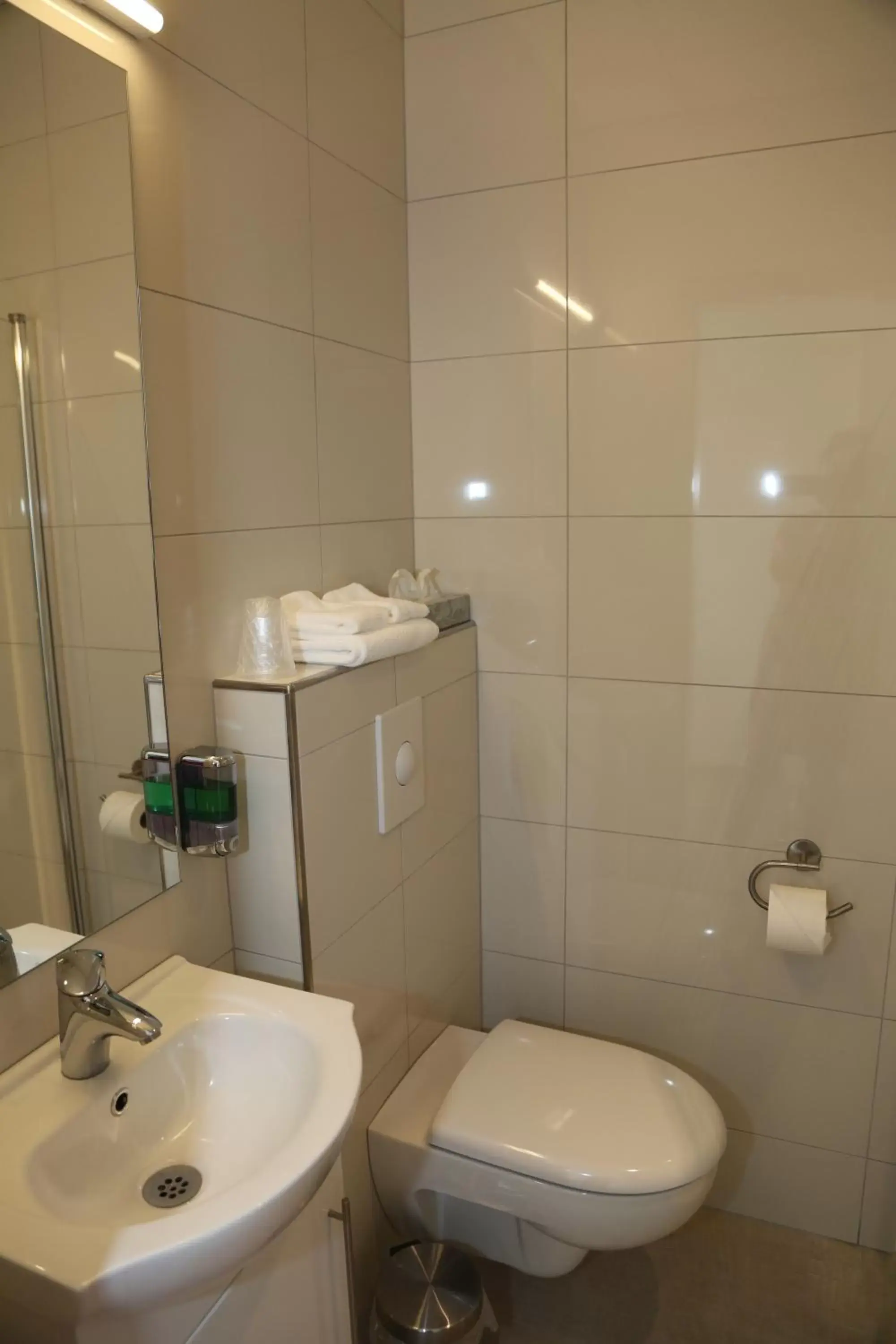 Toilet, Bathroom in Hotel Kjarnalundur