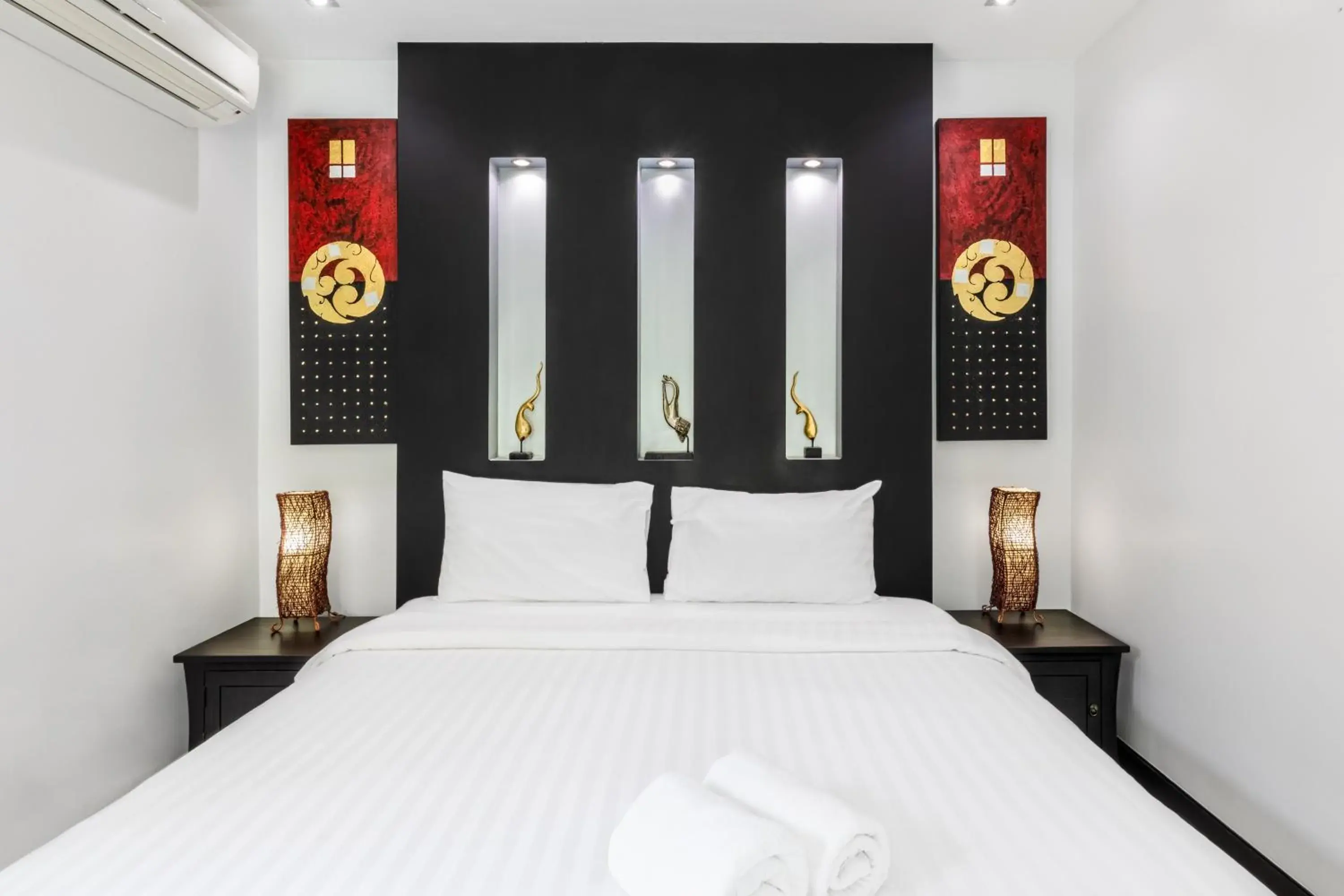 Bed in Colibri Pool Villa Pattaya Bed in Colibri Pool Villa Pattaya