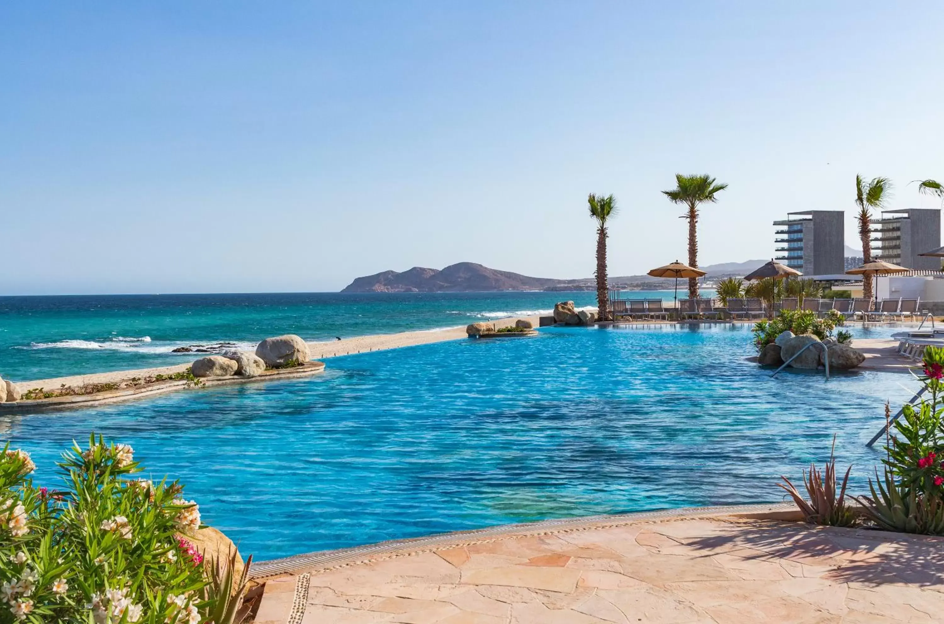 Swimming Pool in Villa La Valencia Beach Resort & Spa Los Cabos