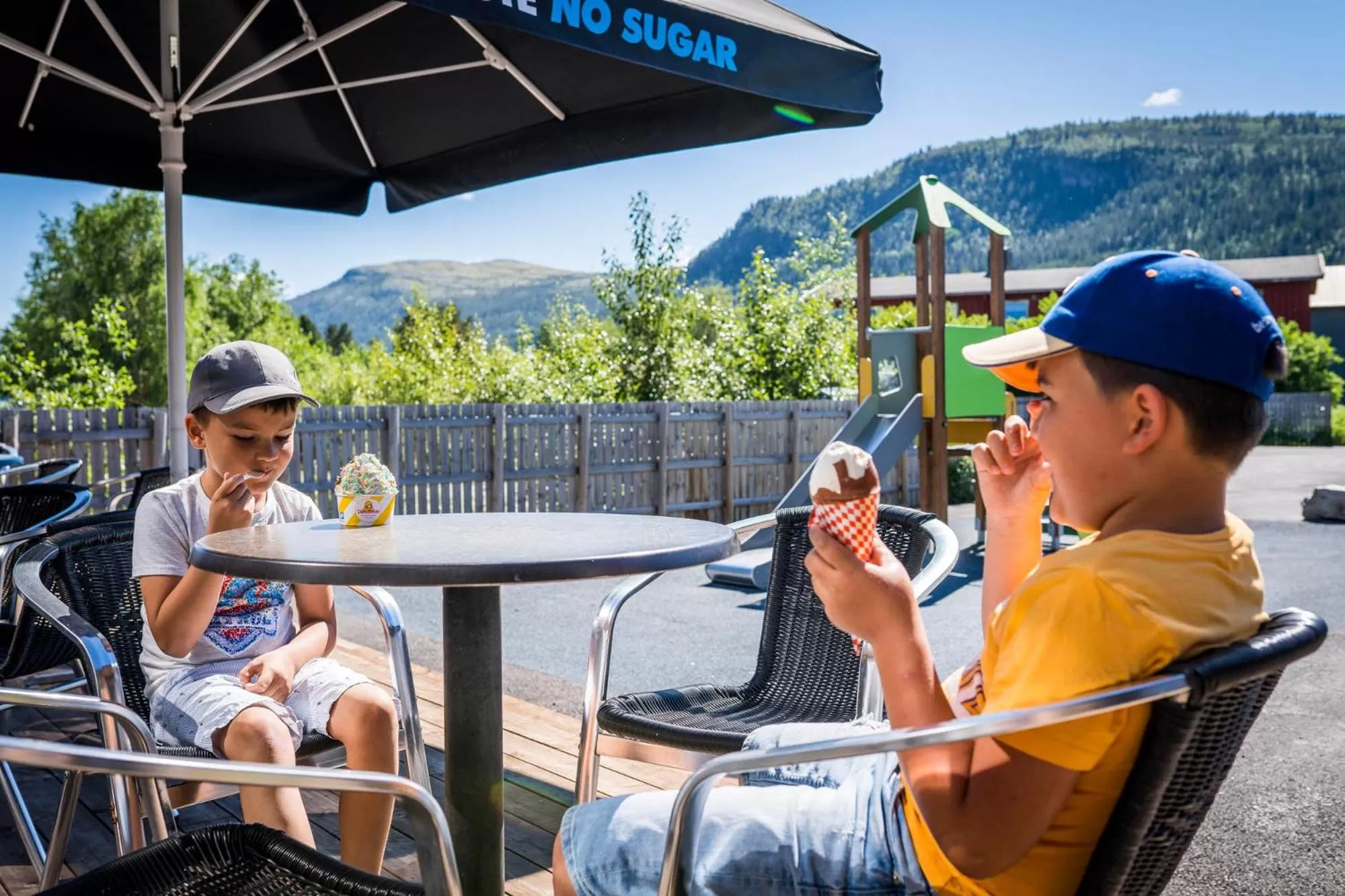 Patio in Frich's Hotell og Spiseri Alvdal