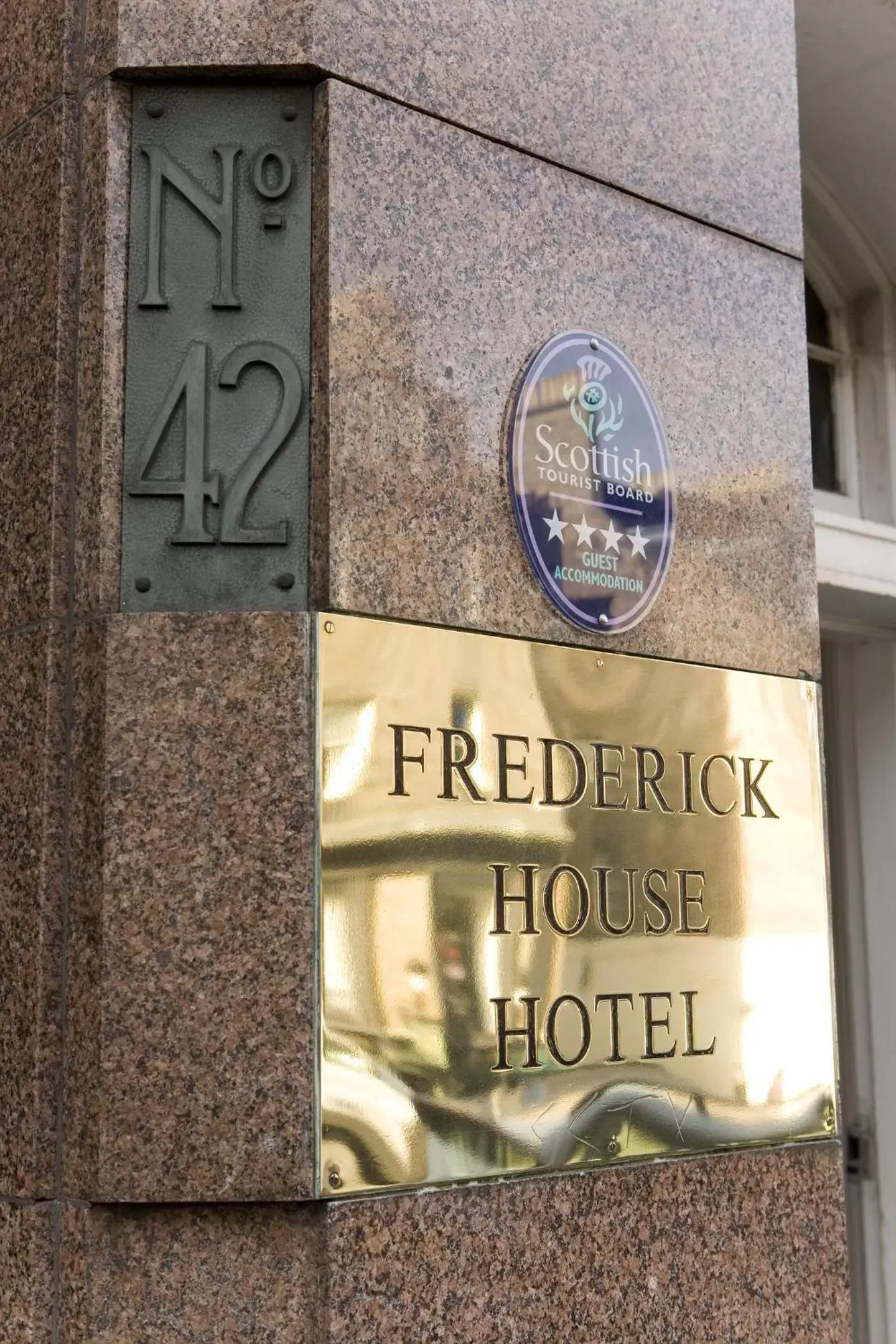 Logo/Certificate/Sign, Property Logo/Sign in Frederick House Hotel