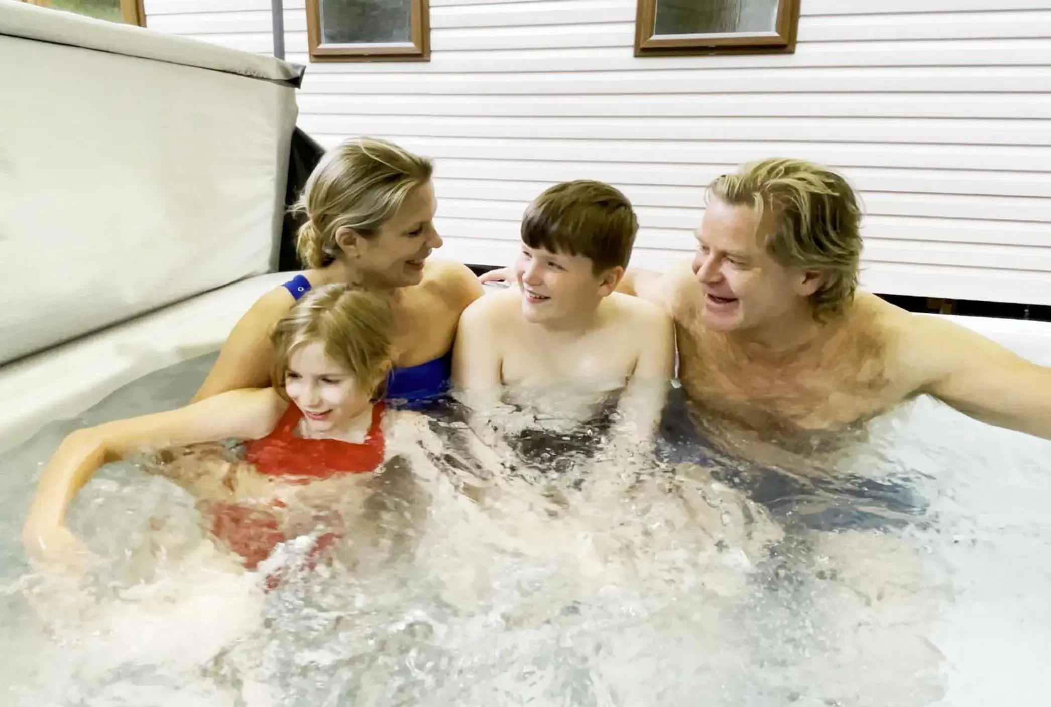 People, Swimming Pool in Aberdunant Hall Country Hotel