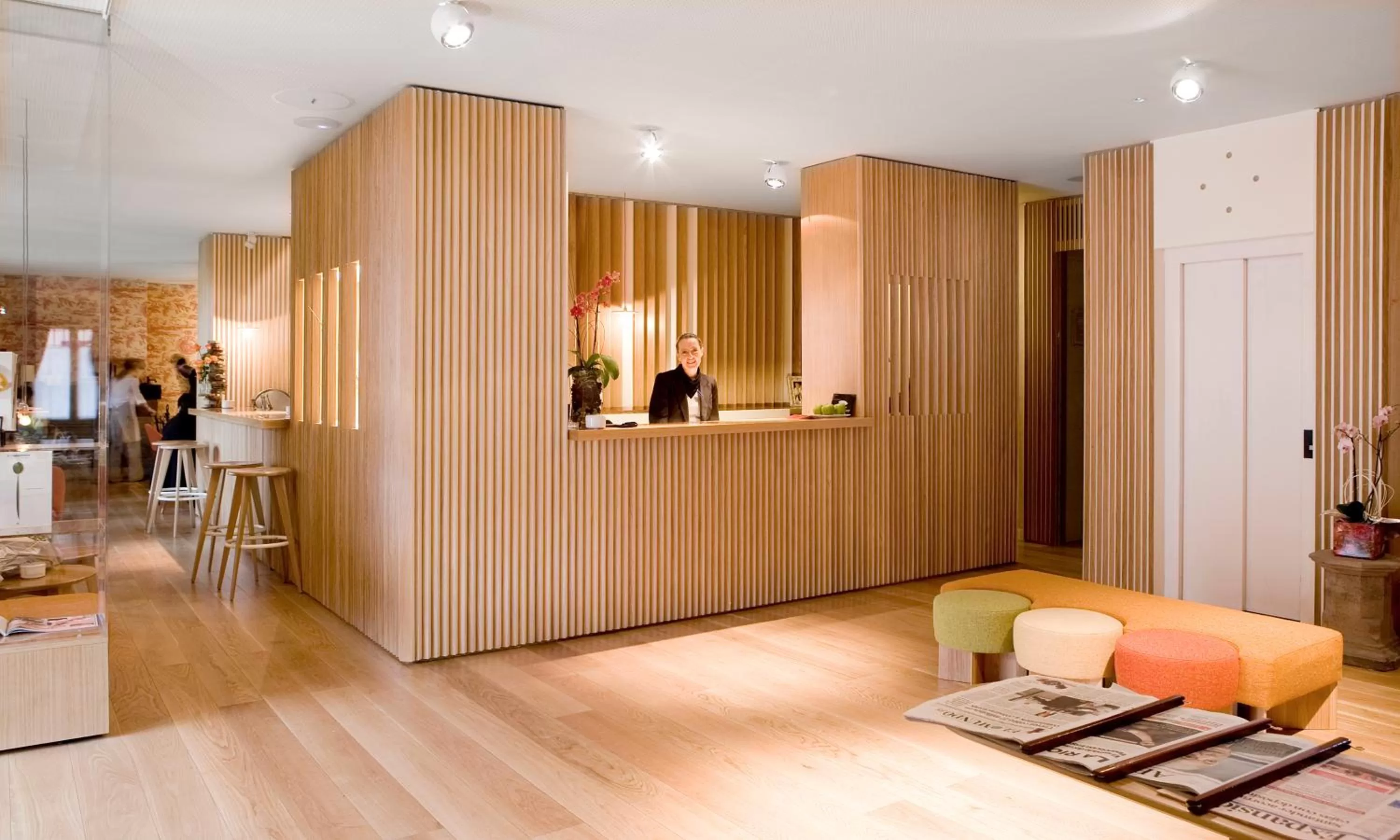 Lobby or reception in Hotel Echaurren Relais & Châteaux