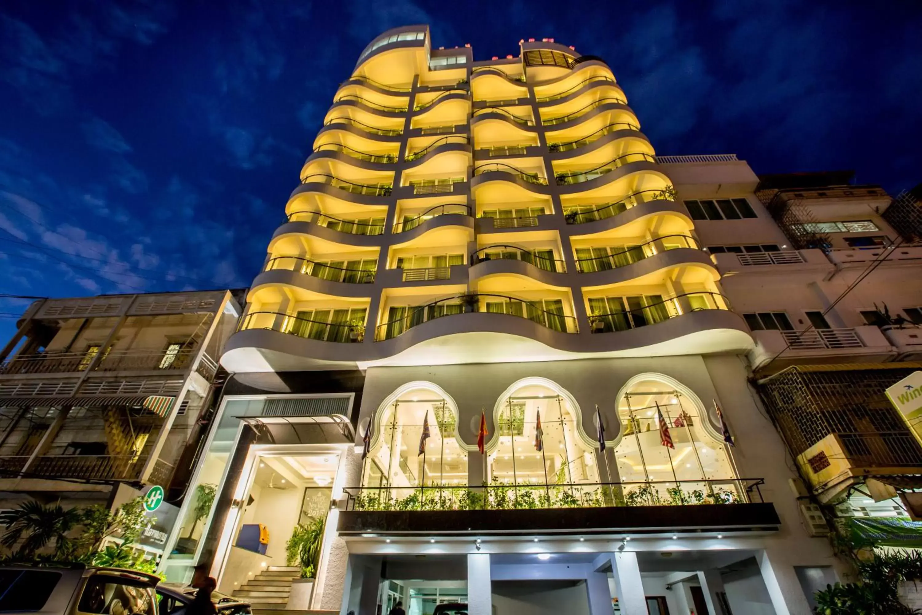 Facade/entrance, Property Building in Harmony Phnom Penh Hotel