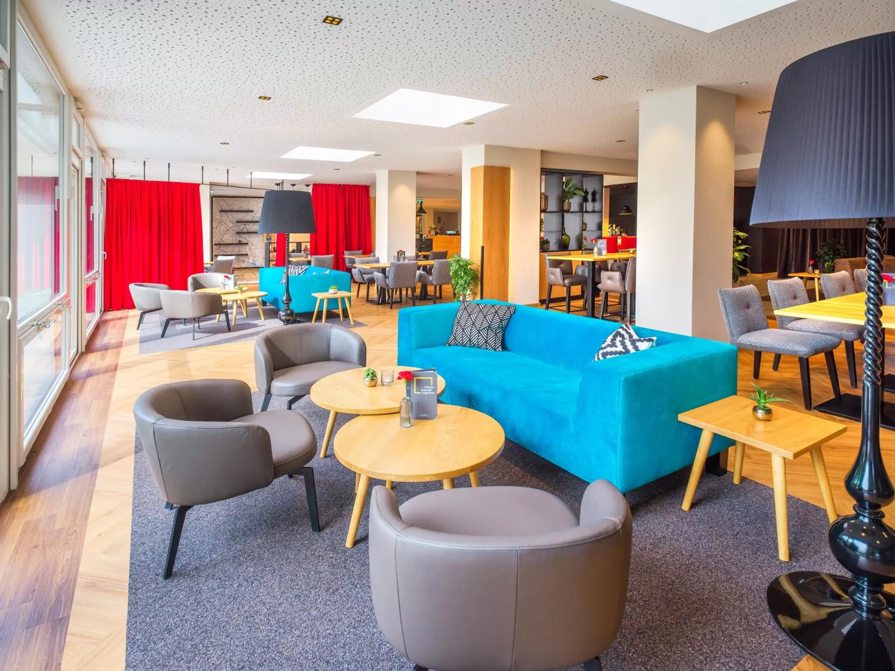 Lounge or bar, Lounge/Bar in JUFA Hotel Salzburg City
