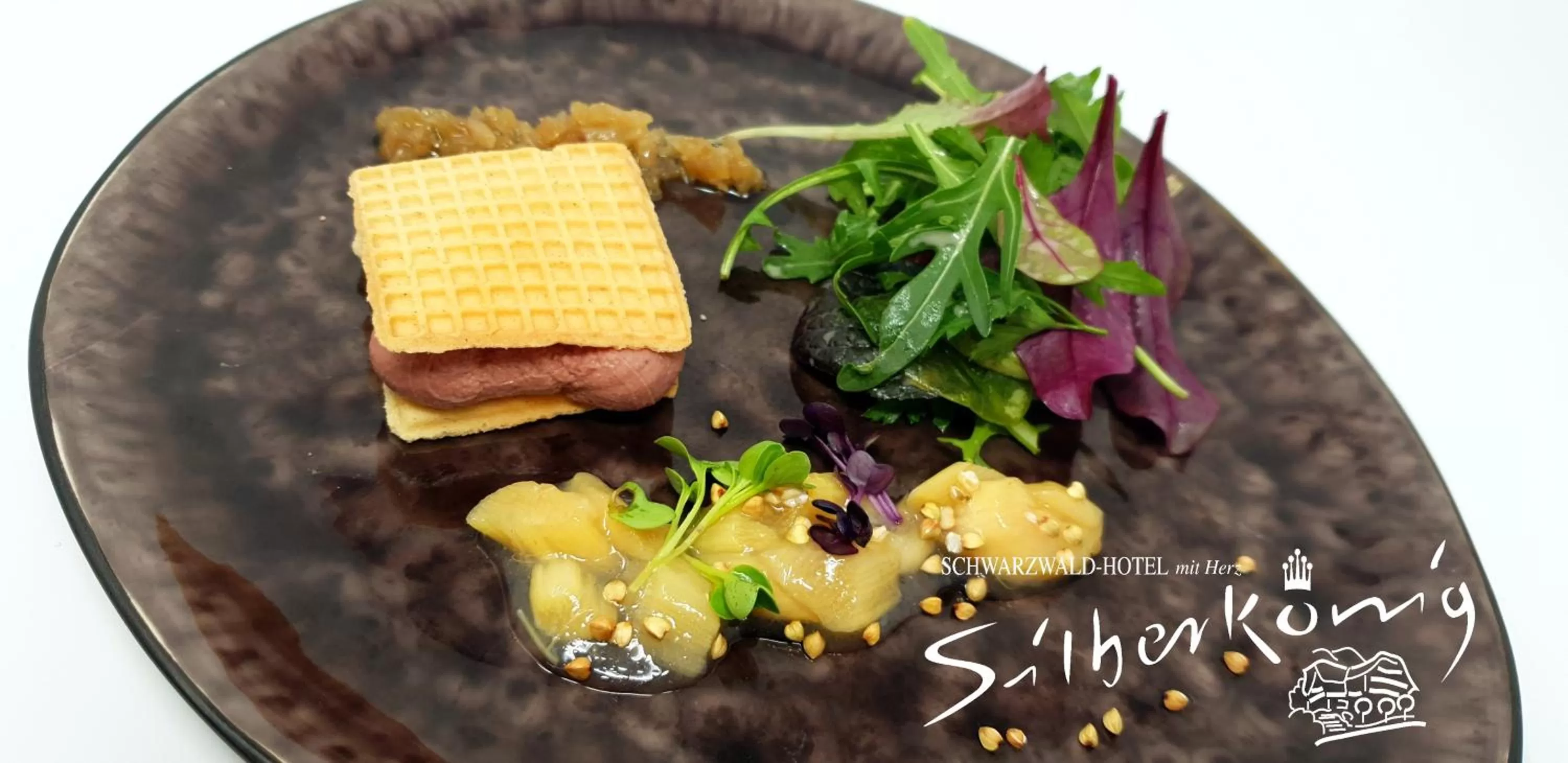 Food close-up in Silberkönig Schwarzwald Hotel & Restaurant Ringhotel