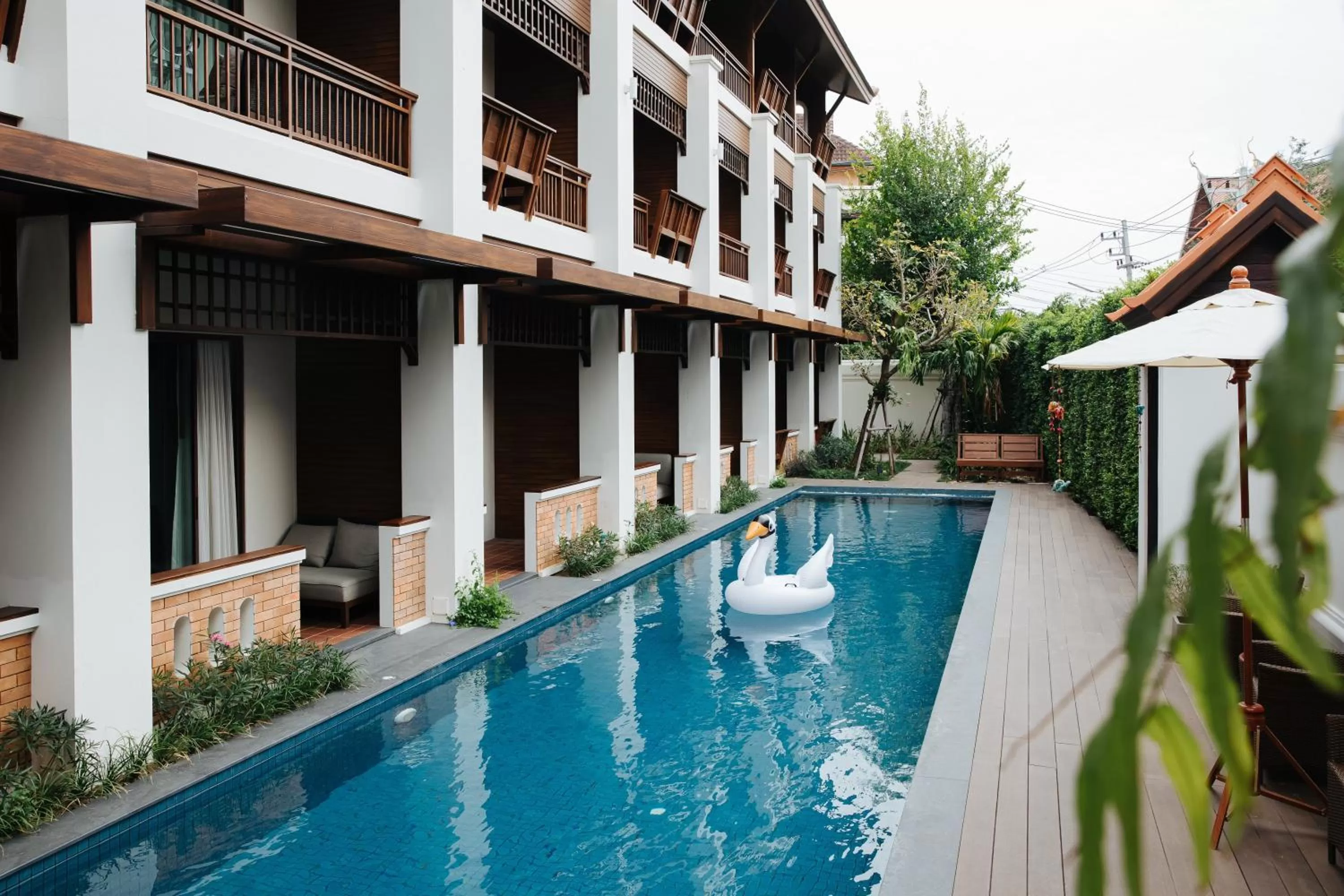 Pool view in T Heritage Hotel