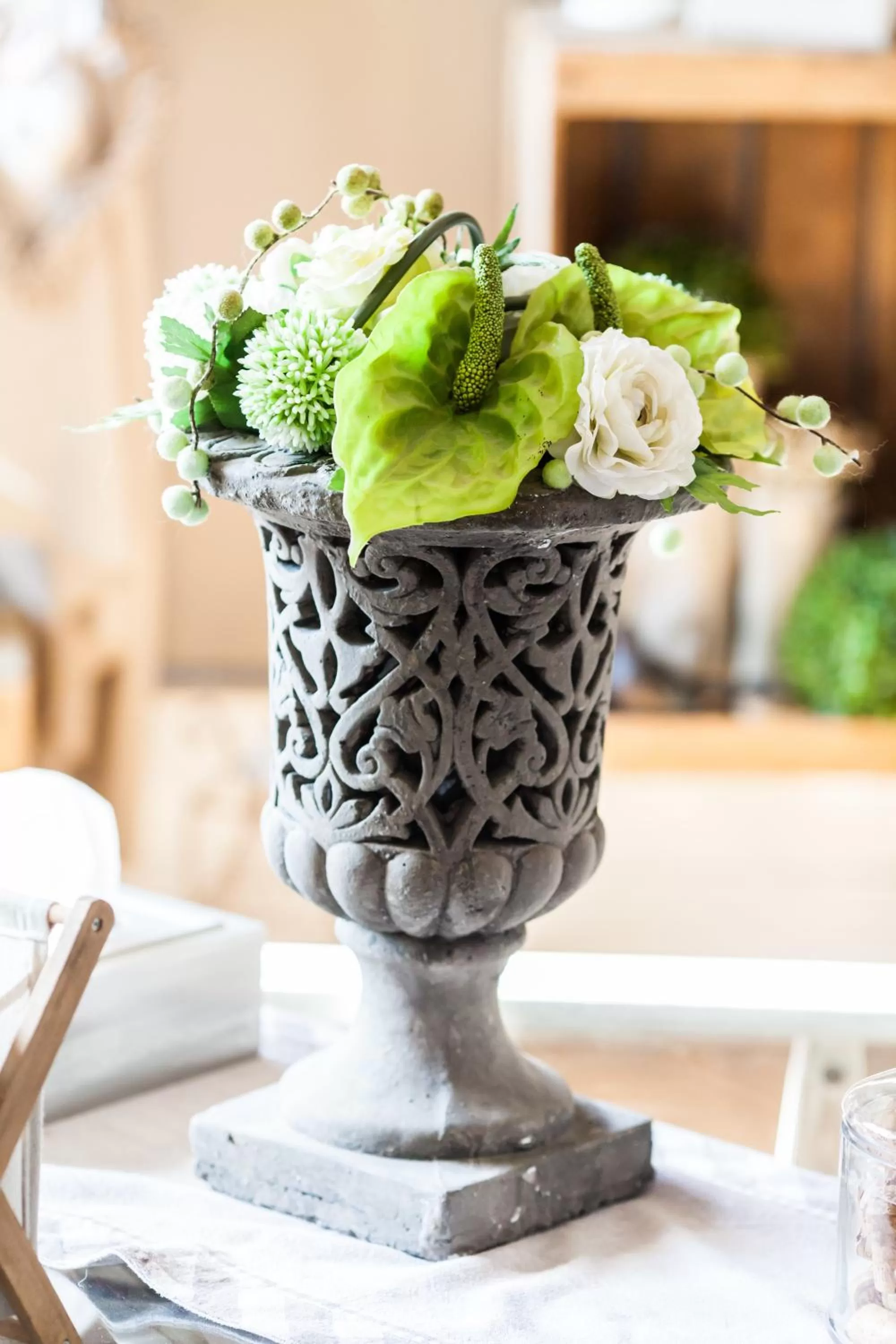 Decorative detail in Chambres d'hôtes Nuits Campagnardes