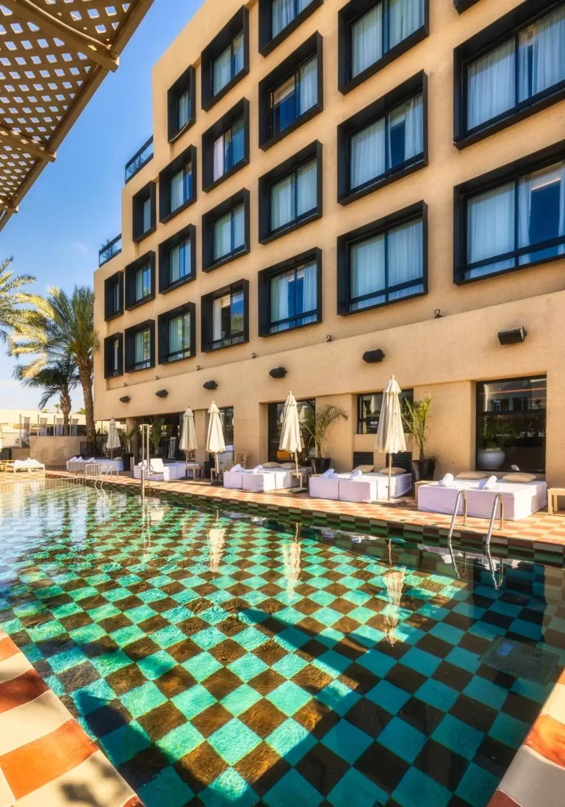 Swimming pool, Property Building in Brown Eilat a member of Brown Hotels