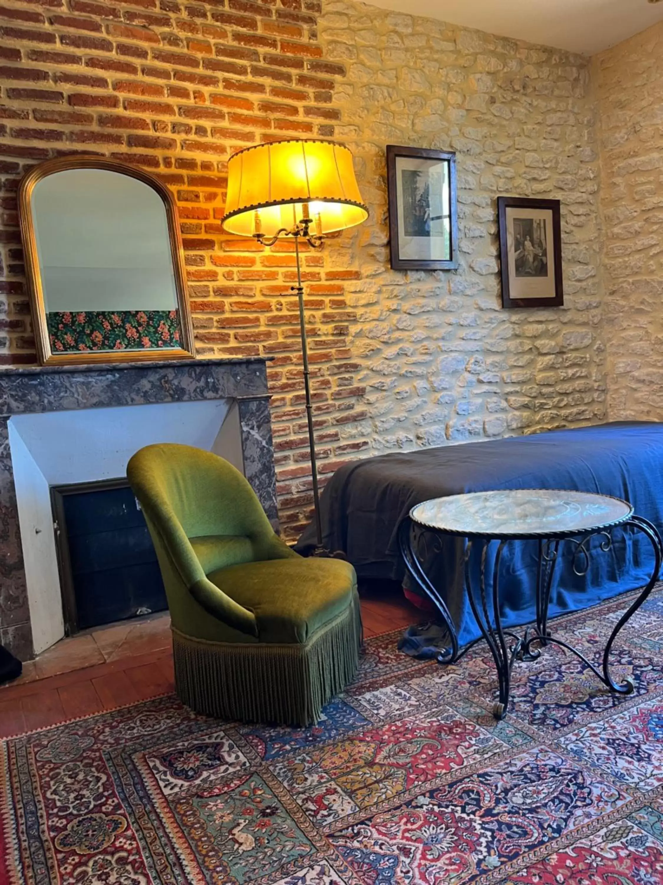 Seating Area in Le Clos Chalmon Chambre d'hôte