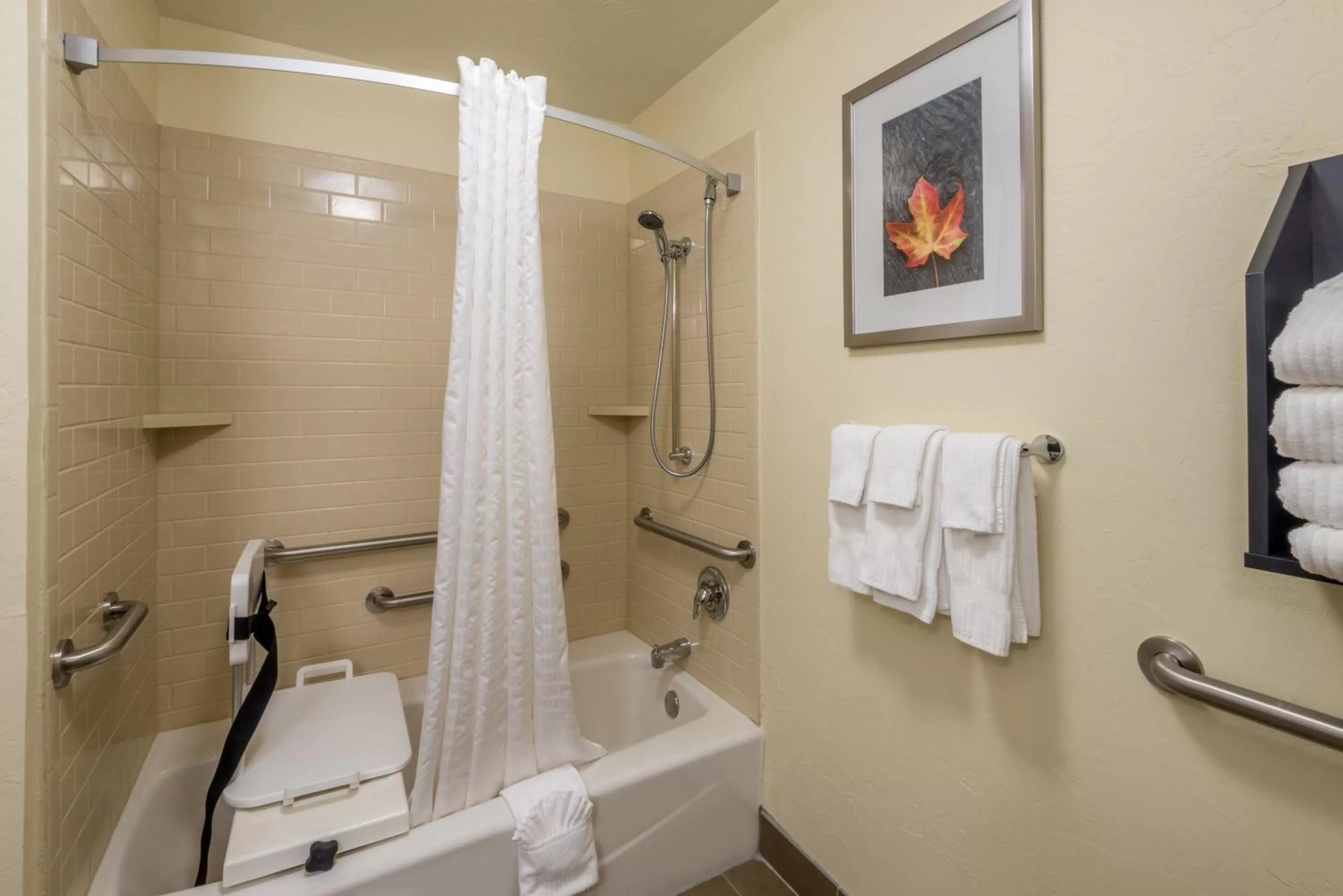 Bathroom in Candlewood Suites Del City by IHG