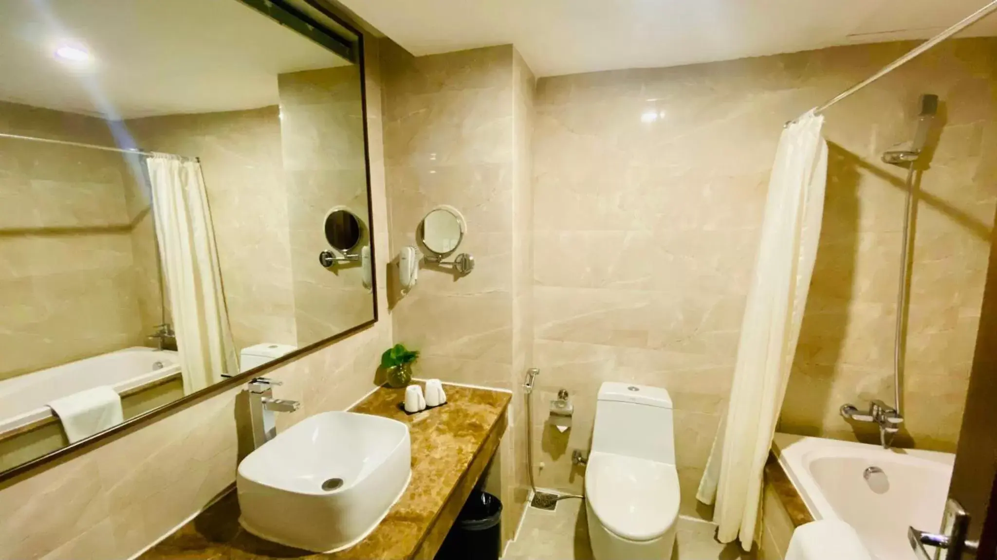 Bathroom in Muong Thanh Quy Nhon Hotel