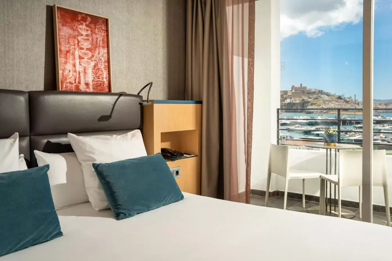 Bed in Ocean Drive Ibiza