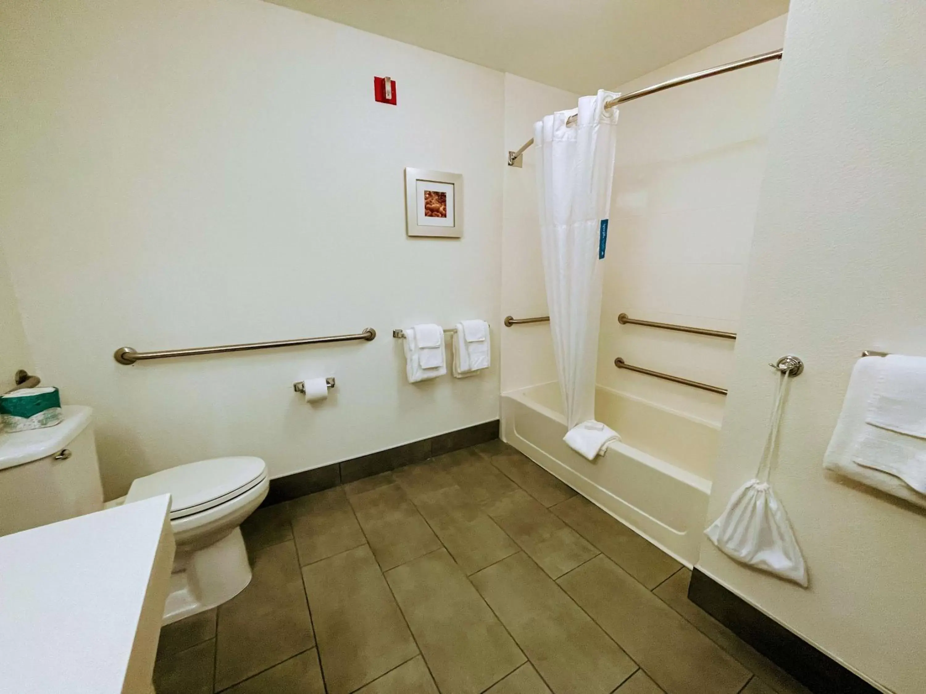 Bathroom in Hampton Inn & Suites Pensacola I-10 N at University Town Plaza