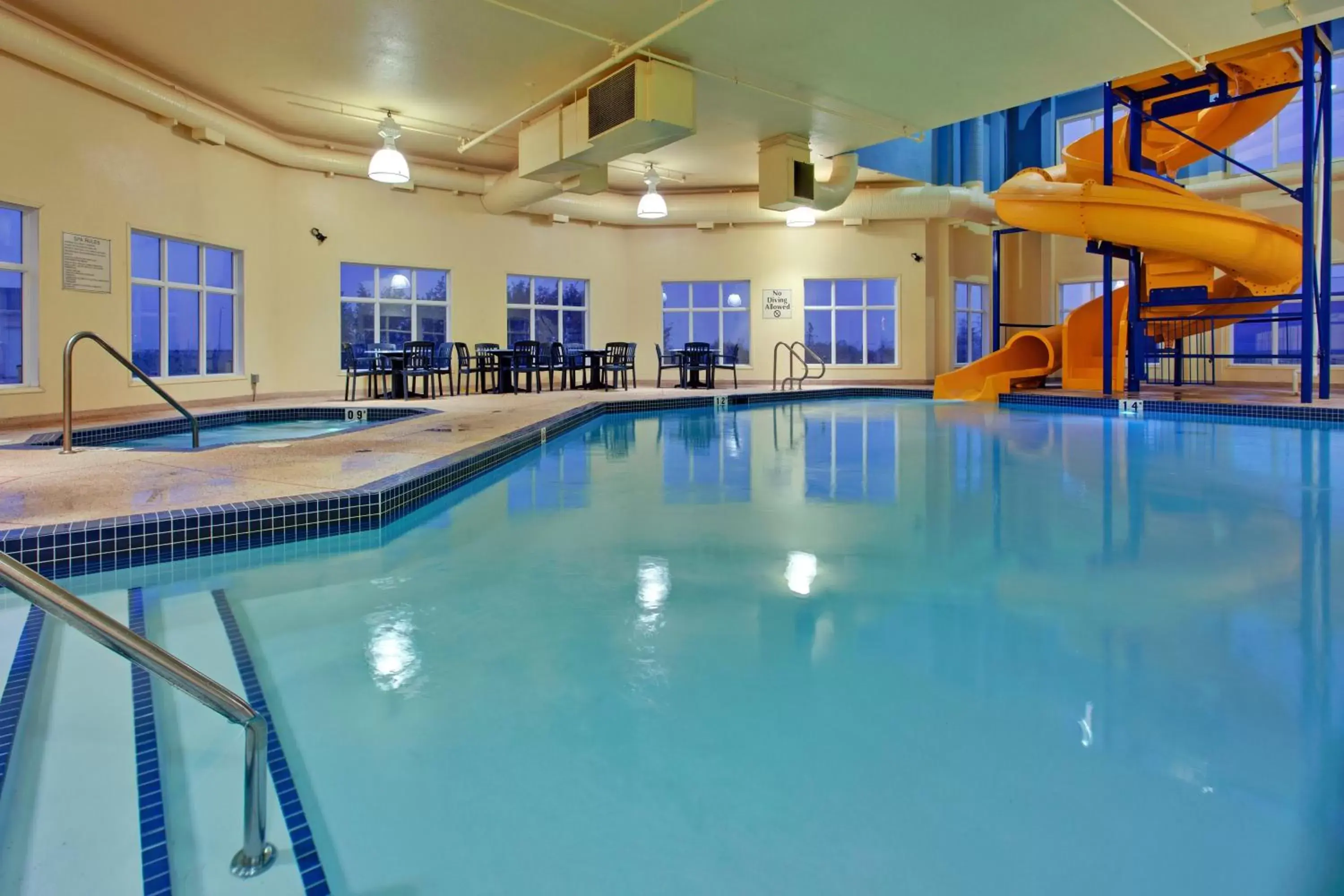 Swimming Pool in Holiday Inn Express Hotel & Suites - Edmonton International Airport, an IHG Hotel