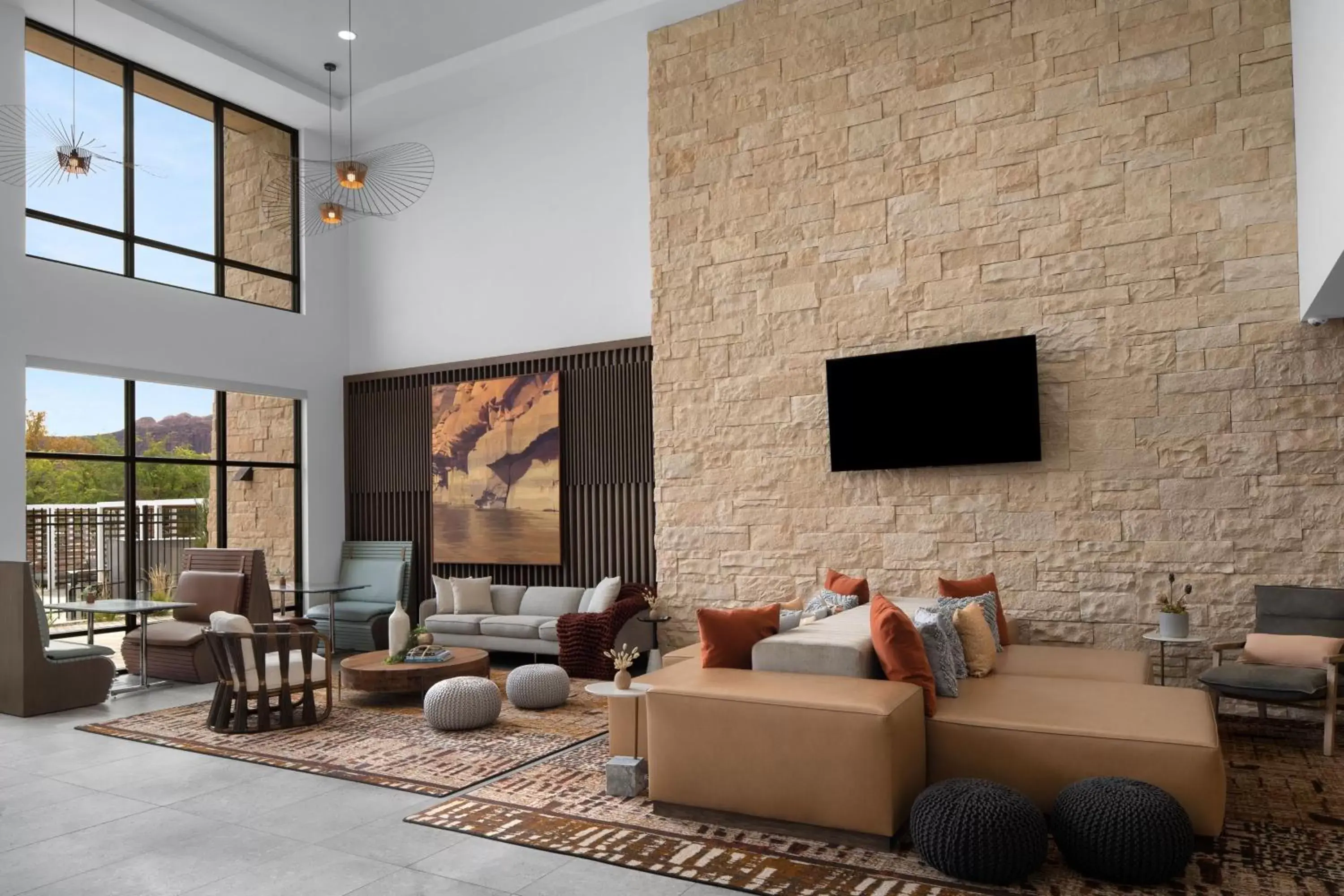 Lobby or reception in Element Moab Lobby or reception in Element Moab