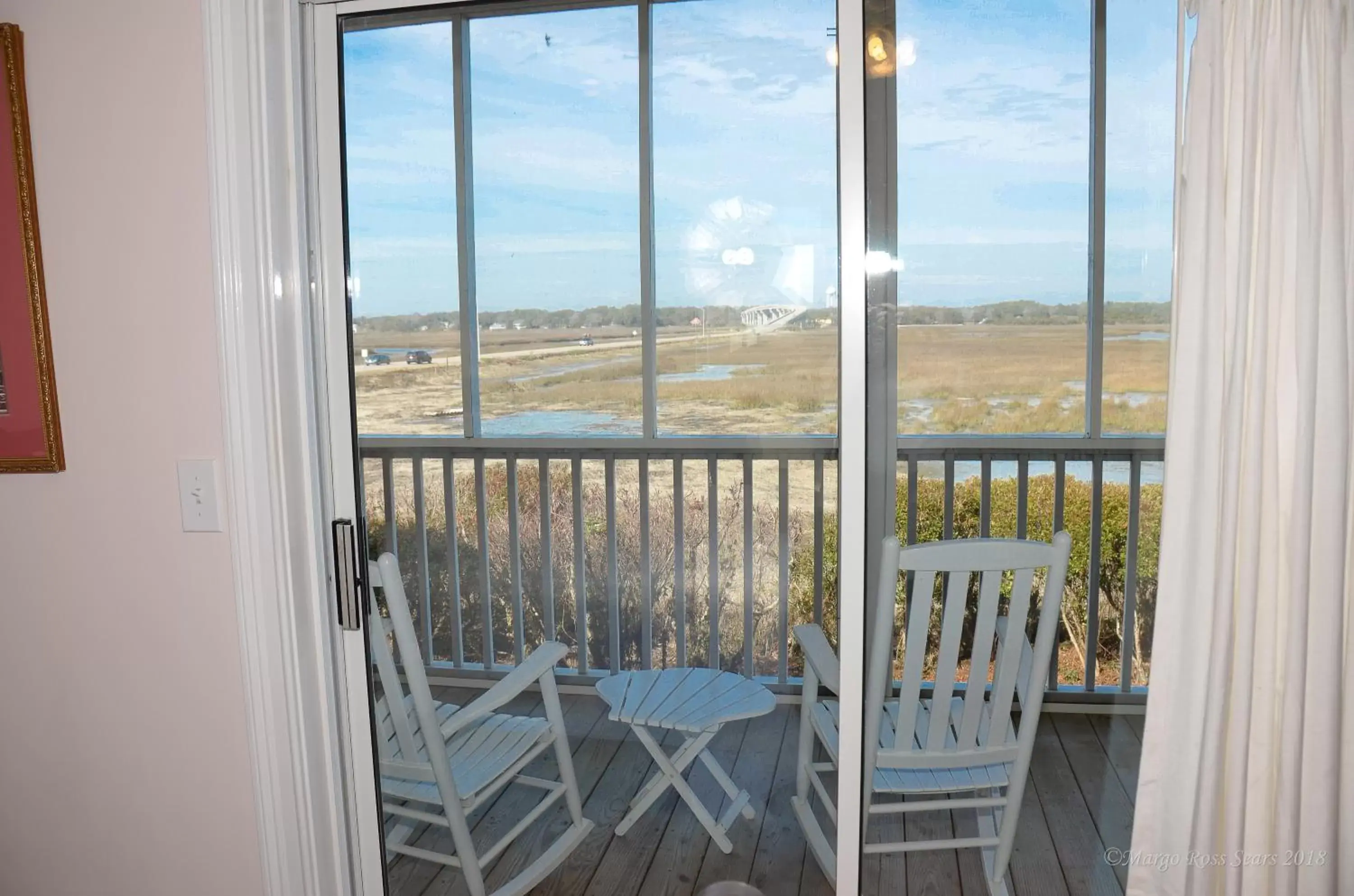 Balcony/Terrace in The Sunset Inn