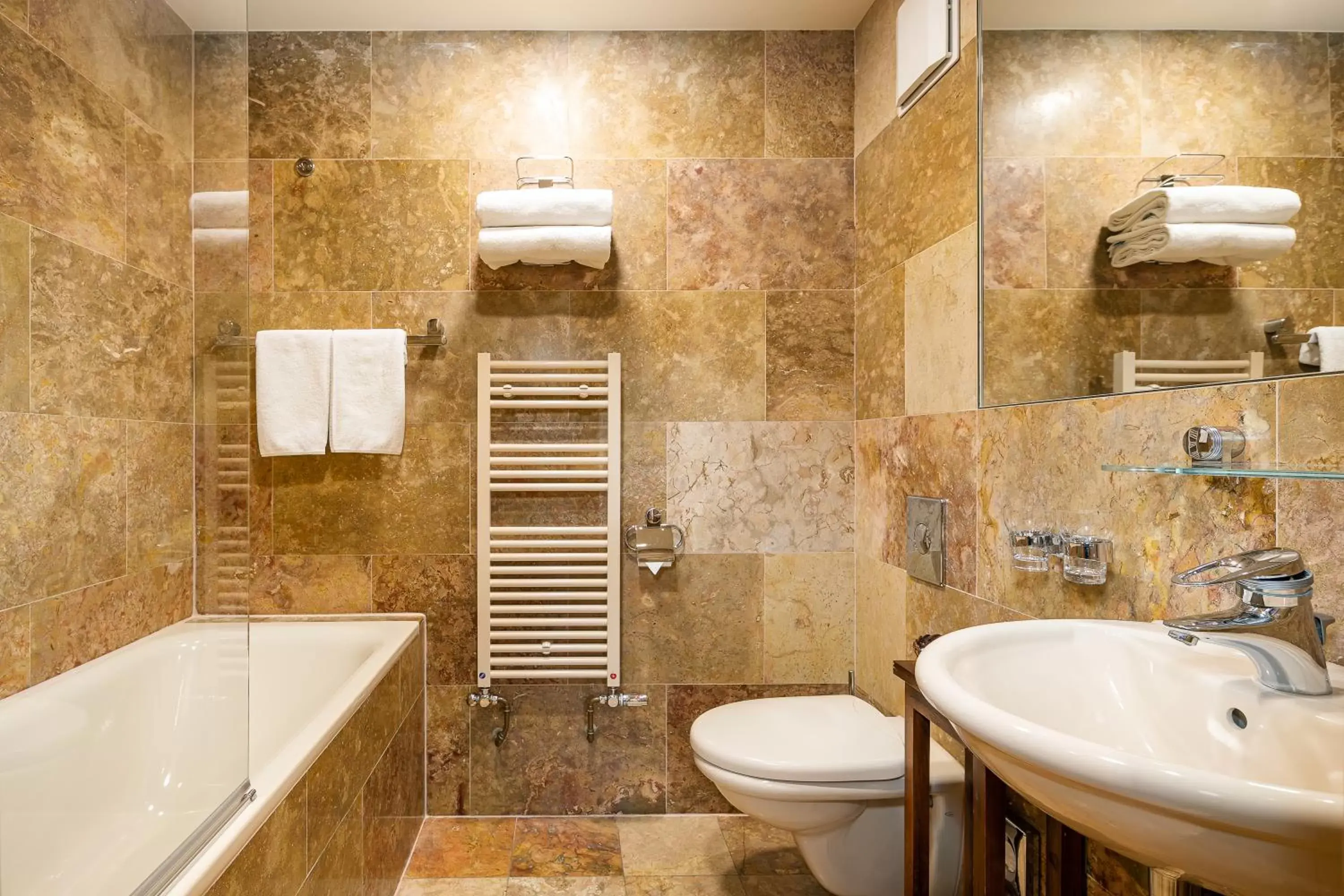 Shower, Bathroom in Hotel U Prince Prague by BHG