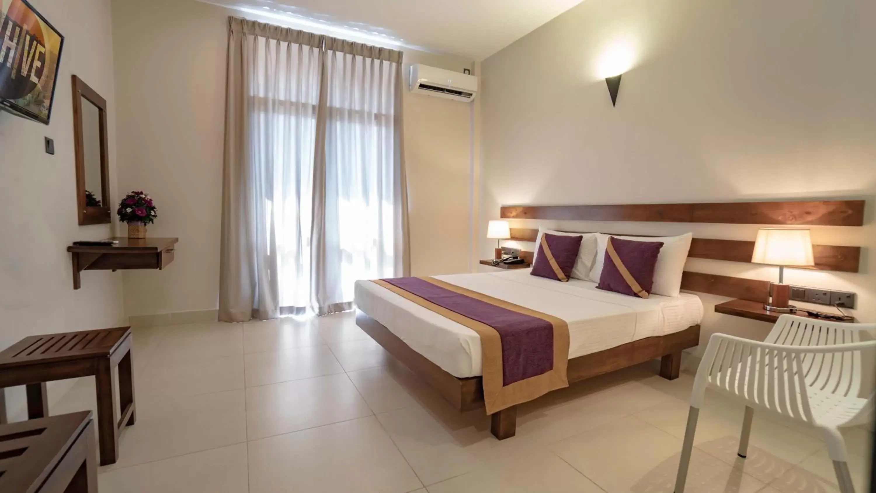 Bed in Hive 68 Hotel and Resorts - Negombo Bed in Hive 68 Hotel and Resorts - Negombo
